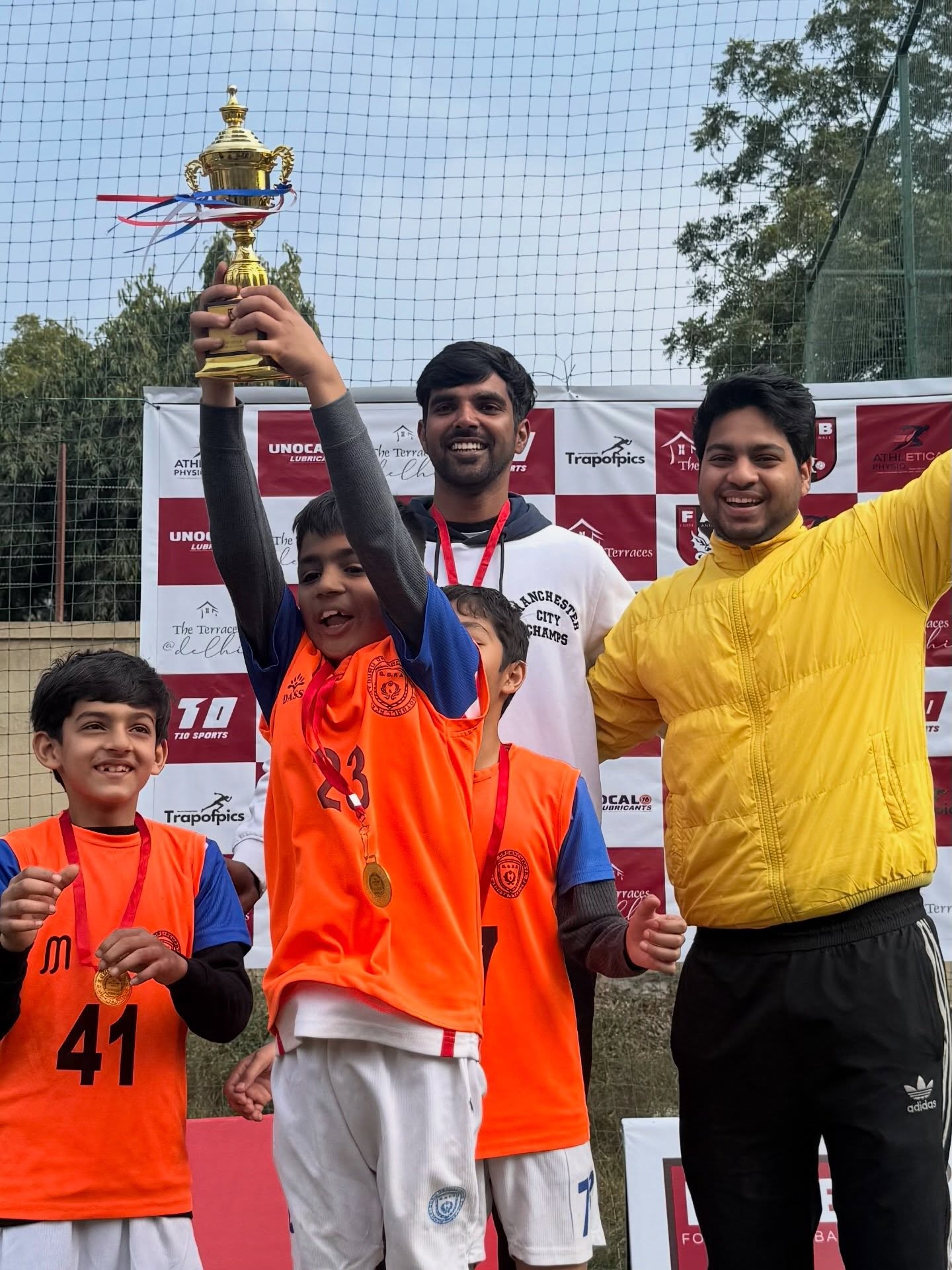 Our Under-10 winners from volume 1 of our small sided series! Looking forward to volume 2 this coming week!
#football #soccer #gurgaon
