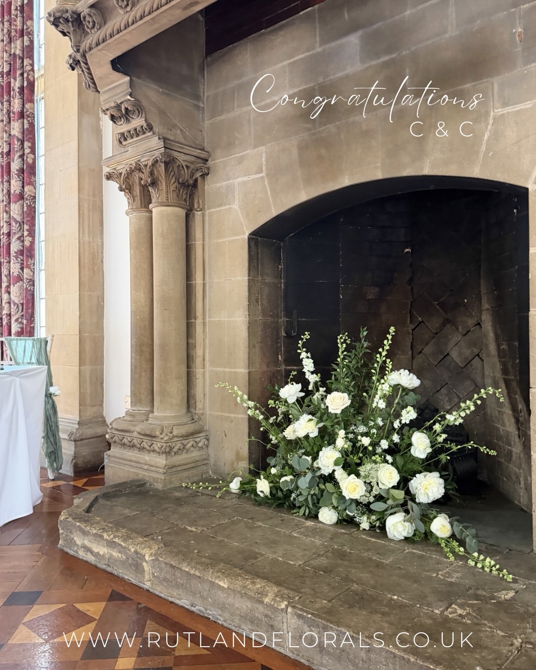 Some weddings stay with you long after the last bouquet has been delivered… C&C’s beautiful wedding at Kelham Hall was one of them.
Just two months before their big day, the bride reached out to us feeling unsure after originally booking dried wedding flowers elsewhere. Within just a few hours, we had created a completely new floral proposal and began bringing her vision to life - classical, elegant wedding flowers designed to complement the stunning period features of Kelham Hall
On Thursday morning, delivering her bridal bouquet and seeing everything come together was such a privilege. Soft, timeless florals framed the space beautifully, proving just how transformative fresh flowers can be within a historic venue setting.
Knowing we played a small part in making their wedding day feel exactly as they’d hoped was a huge honour.
Huge congratulations to C&C - we hope your day was everything you dreamed of and more.
Rutland wedding florist, Stamford wedding flowers, Kelham Hall wedding florist, luxury wedding flowers Nottinghamshire, elegant bridal bouquet, classical wedding flowers, fresh wedding flowers, garden style floristry, UK wedding florist, romantic wedding flowers, luxury floral design, bridal flowers Rutland, Nottinghamshire wedding inspiration