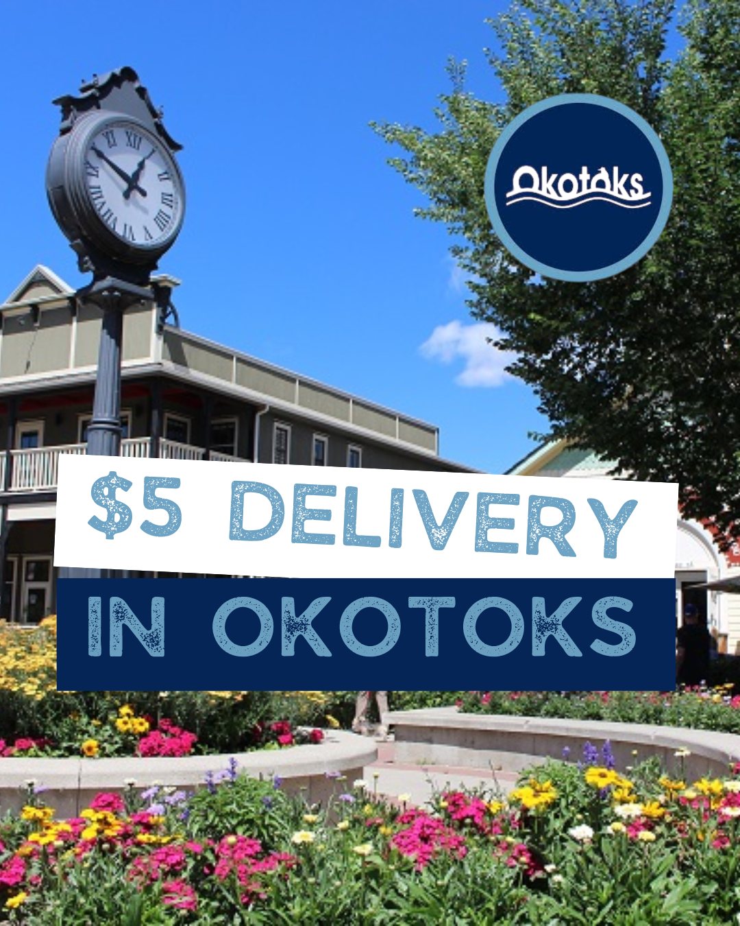 ⚠️𝐀𝐭𝐭𝐞𝐧𝐭𝐢𝐨𝐧 𝐫𝐞𝐬𝐢𝐝𝐞𝐧𝐭𝐬 𝐨𝐟 𝐎𝐤𝐨𝐭𝐨𝐤𝐬 - We are now offering $5 deliver within Okotoks! Simply select "Delivery within Okotoks" in the drop down menu at checkout.