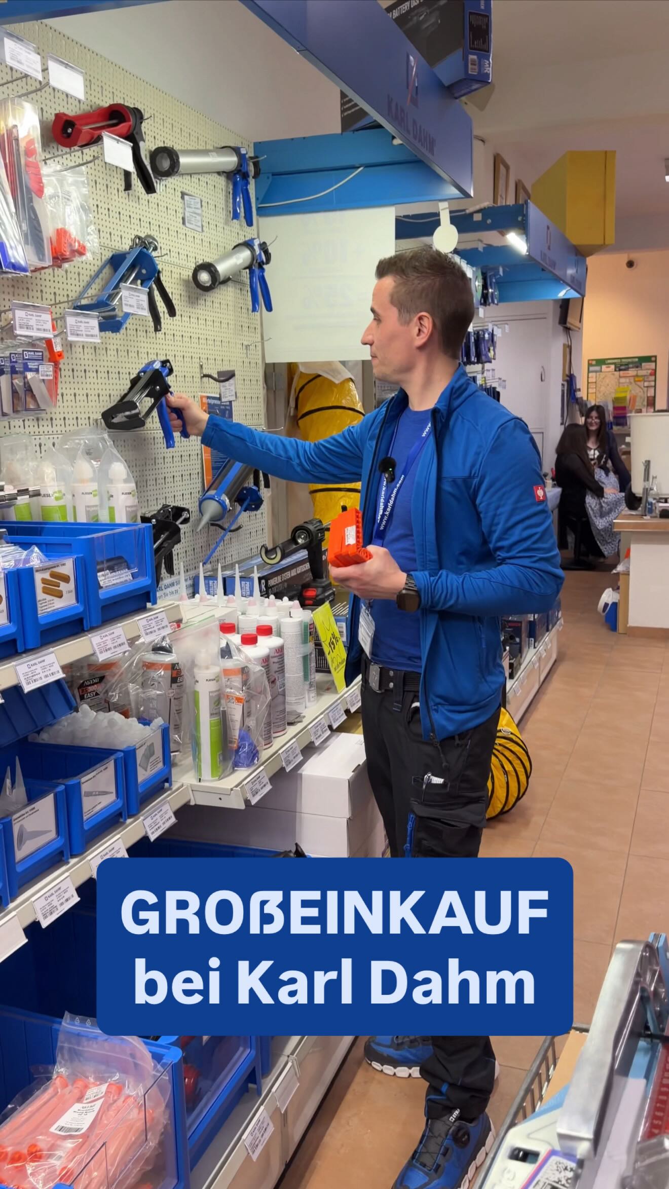 Großeinkauf bei @karldahm auf den Handwerkertagen 2026 in Seebruck am Chiemsee