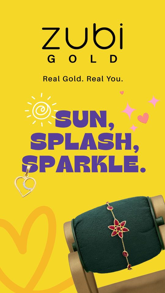 This summer, let your jewellery do the talking.
Introducing Zubi Gold’s summer collection—crafted in fine gold, designed to feel as light as the season and as timeless as you.
Visit us at - @centresquarekochi @m5ecity_mall
#ZubiGold #TimelessGold #LuxuryJewellery #SummerElegance #FineJewellery #GoldCollection #UnderstatedLuxury #ElegantStyle #ModernJewellery #GoldLove