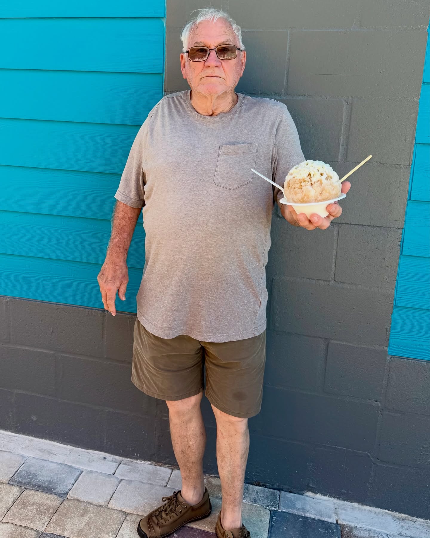 There are no age limits here! Real, fluffy shave ice ready to melt in your mouth!