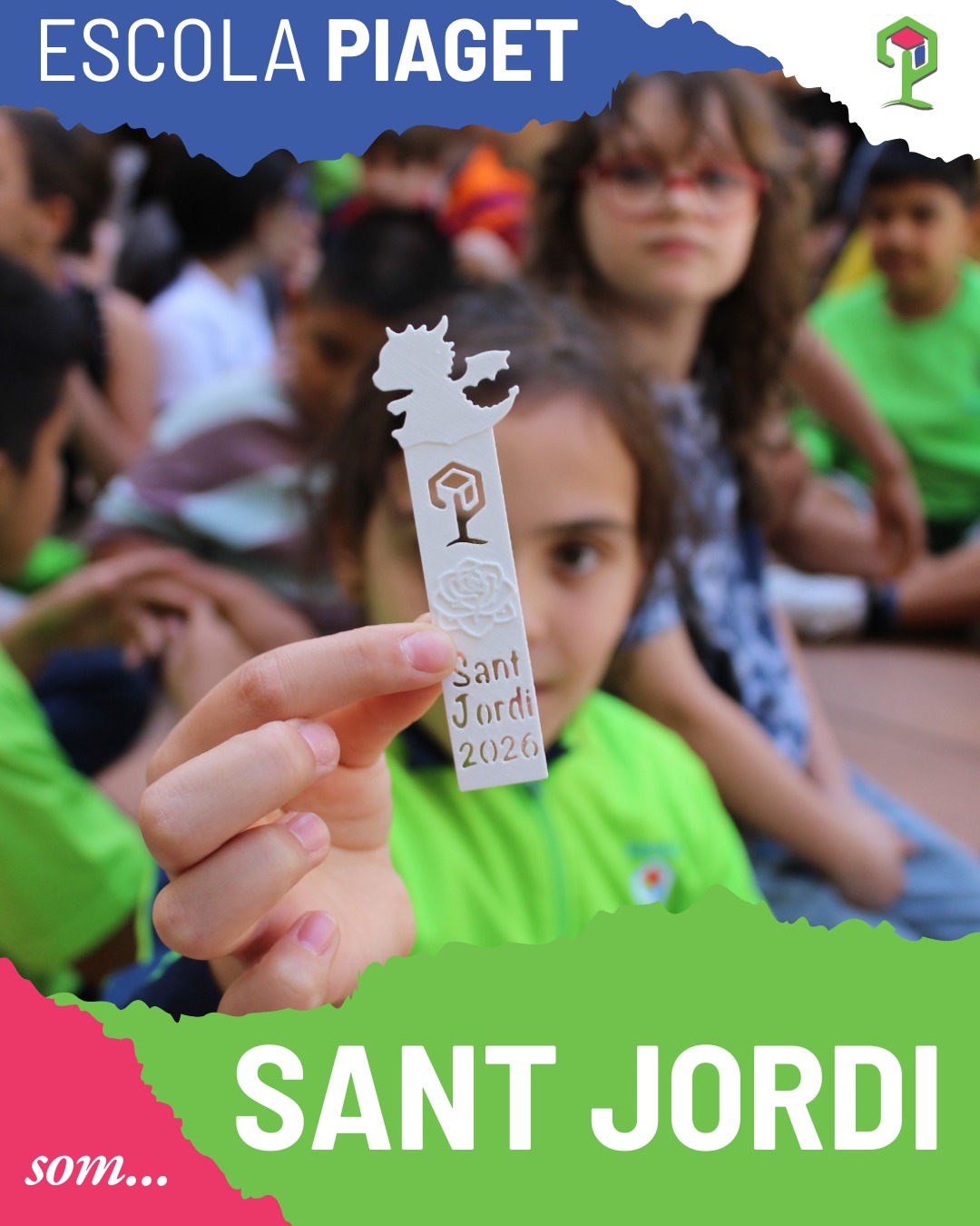 SOM SANT JORDI
💚💚💚
Ahir vam celebrar una de les nostres festivitats preferides; Sant Jordi! Amb un munt d'activitats lúdiques i els Jocs Florals!
💚💚💚
#EsperitPiaget
#PassioPerlEscola
#SomEscola
#ElCarmel