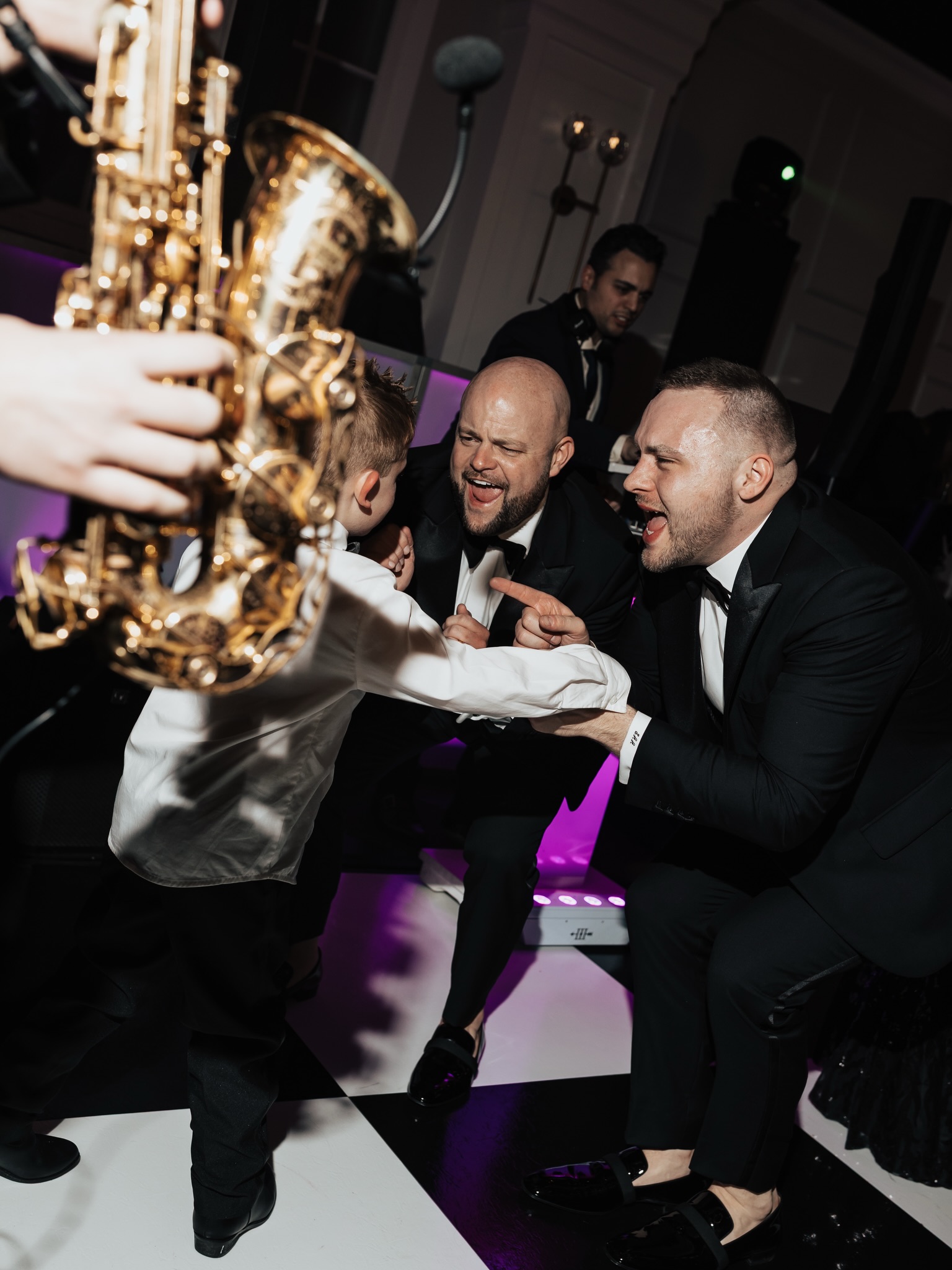 Live music meets the dance floor. 12 years of creating moments like this! #3WESTweddings | 📸 @jennifersylphoto | venue: @historickingmansion
