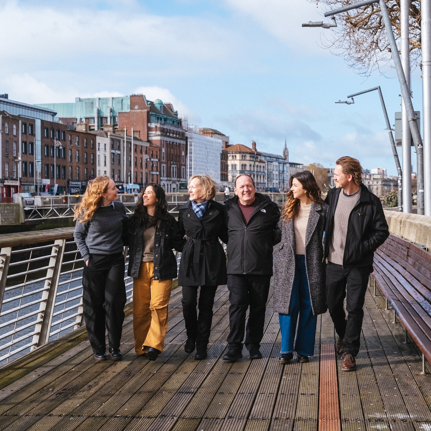 Sometimes the best shots aren't planned; they’re just the result of good company and a walk along the water.
Lifestyle Travel Photos for Ashley and family.
#DublinPhotographer #CouplesInLove #RomanceInDublin #IrishLoveStory #PhotographyInIreland #irelandphotographer #LoveThroughMyLens #DublinPortraits #EngagementPhotographer #nikoneurope
