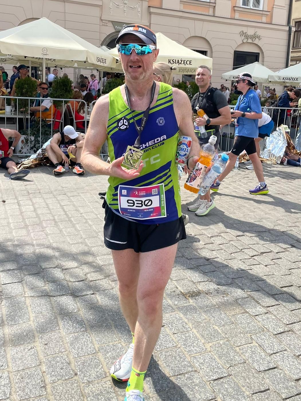 Well done to club member Artur on completing Kraków Marathon at the weekend - the medal looks amazing! It looks like the nice weather isn’t just exclusive to Ireland!