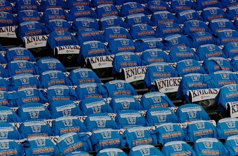 Did you know Jersey Sports Group exclusively represents one of the largest sports merchandise companies in sports?
Our client, Coyote Promotions — the Official Promotional Partner of the New York Knicks — continues to deliver for the biggest moments. For @nba Playoffs Game 1, Coyote helped bring the energy to @thegarden with a full-stadium playoff t-shirt and rally towel giveaway for every fan in attendance.
Big-time moments require big-time execution, and Coyote continues to show why they are a trusted partner to premier teams and properties across sports and entertainment.
Shoutout to our client, Coyote Promotions, for the outstanding work and for helping elevate the fan experience on one of the biggest stages.
#JerseySportsGroup #CoyotePromotions #NewYorkKnicks #NBAPlayoffs #SportsMarketing
