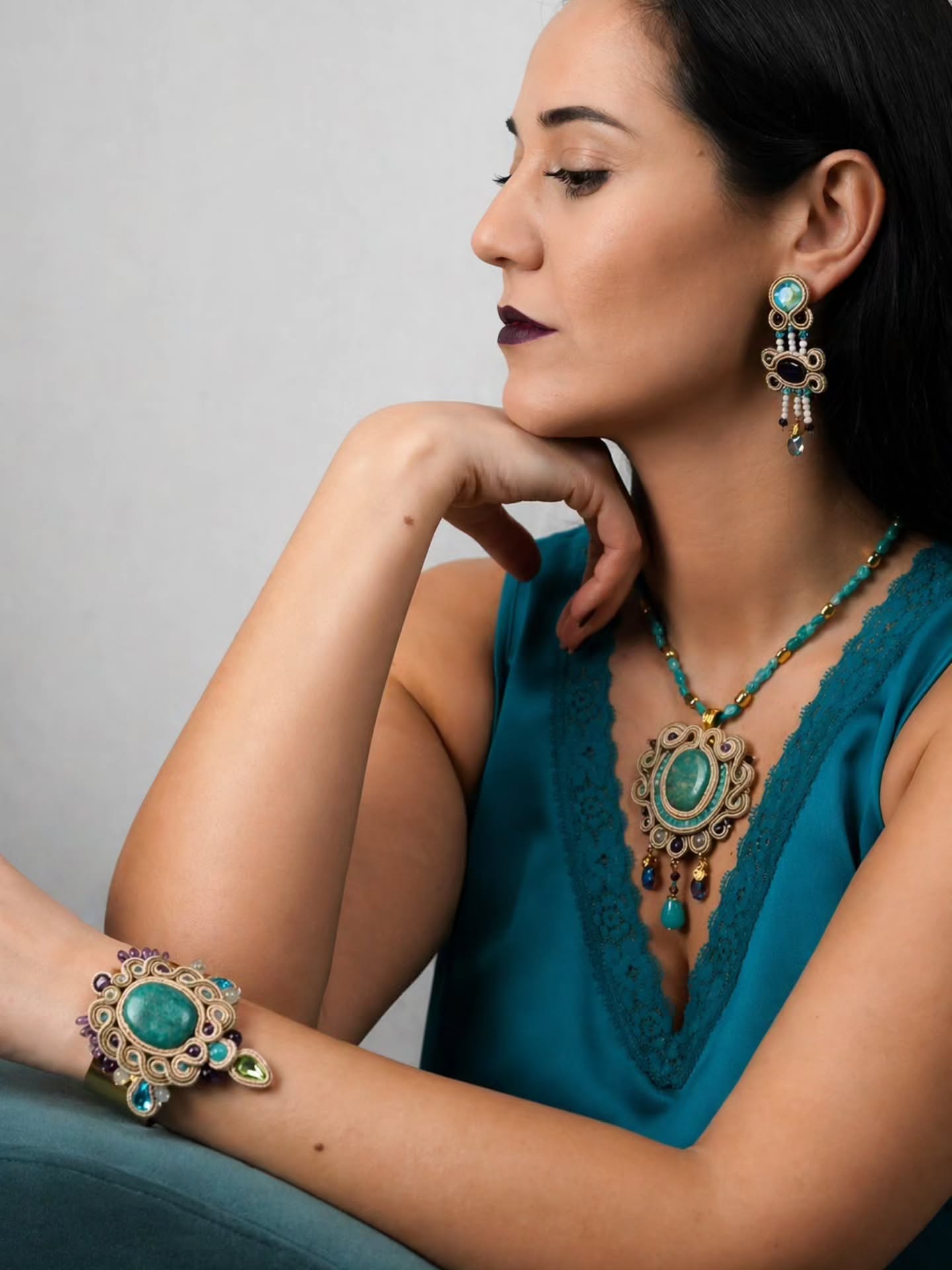 Rimal ✨️
#Desirea #Rimal #Soutache #handcrafted #MadeInItaly