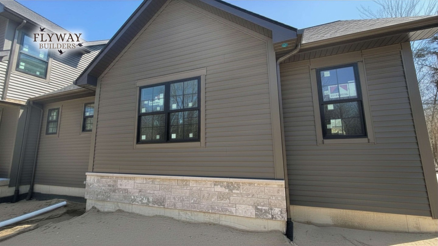 Returning to our West Olive, MI custom home project on a beautiful Spring Day, the exterior is basking in the glow of the sunshine, now with gutters and stone facade installed. This house compliments its natural surroundings so well.
Flyway Builders is your West Michigan Lakeshore Custom Home Builder:
616-218-5444
โ๏ธ๐ก #CustomHome #SpringVibes #StoneFacade #NaturalSetting #NaturalExterior #CustomHomeBuilder #HomeBuilder #HighEndHomes #WestMichiganHomes #LakeshoreHomes #hollandmichigan #zeelandmi #hudsonville #westolive #fennville #saugatuckdouglas