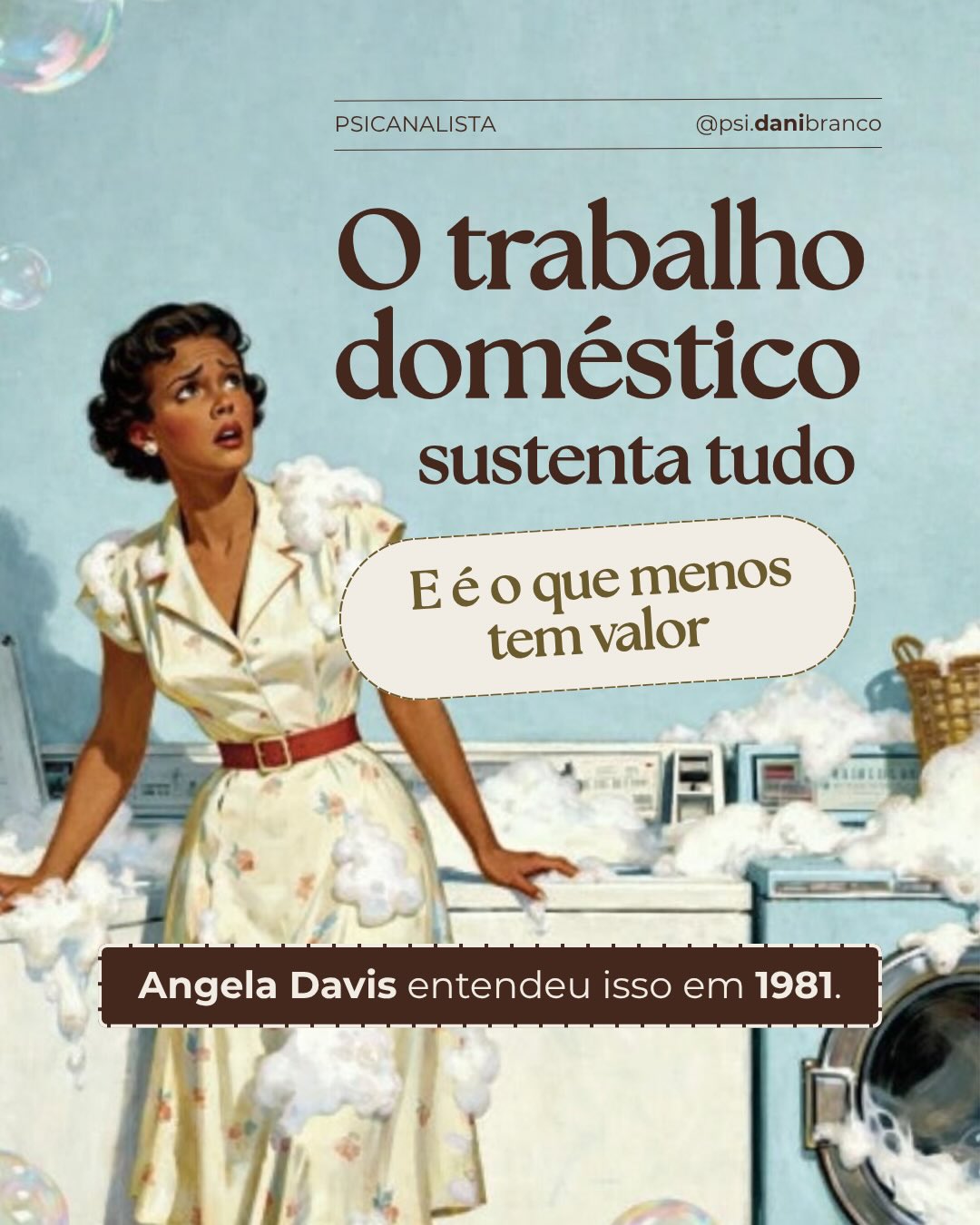 Você cuida de todo mundo, organiza tudo, sustenta tudo. E ainda sente que não está fazendo o suficiente.
Não é culpa sua…É uma estrutura muito mais antiga do que você imagina!! Vai nos slides pra entender. :)
Compartilha com alguém que você acha que precisa desse conteúdo hoje. E me segue, aqui sempre tem uma análise.