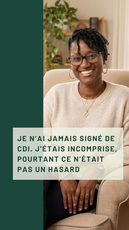 Le harcèlement vécue à été un déclic pour moi ; l'opportunité de rebondir autrement, enfin, comme je le voulais vraiment, dans le fond.