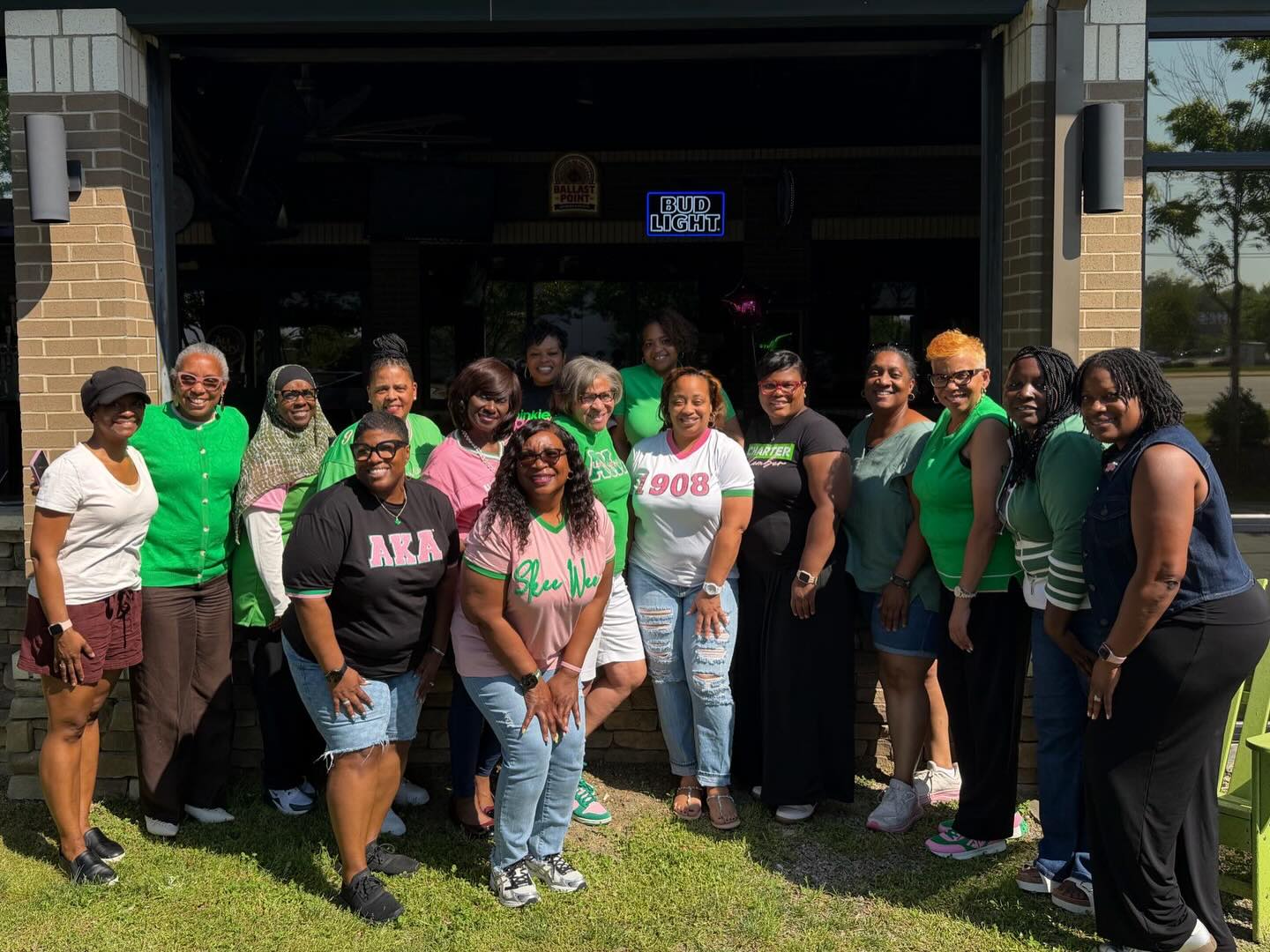 Laughter echoed, smiles were nonstop, and the love of sisterhood showed up in every moment. From friendly competition to unforgettable memories, today was a reminder that it’s not just about the games, it’s about the bond we share and the joy we bring to one another.
Here’s to more moments that feel like home 💕
#SisterhoodAlways #GameDayVibes #SisterlyLove #BondedInPinkAndGreen #MemoriesMade