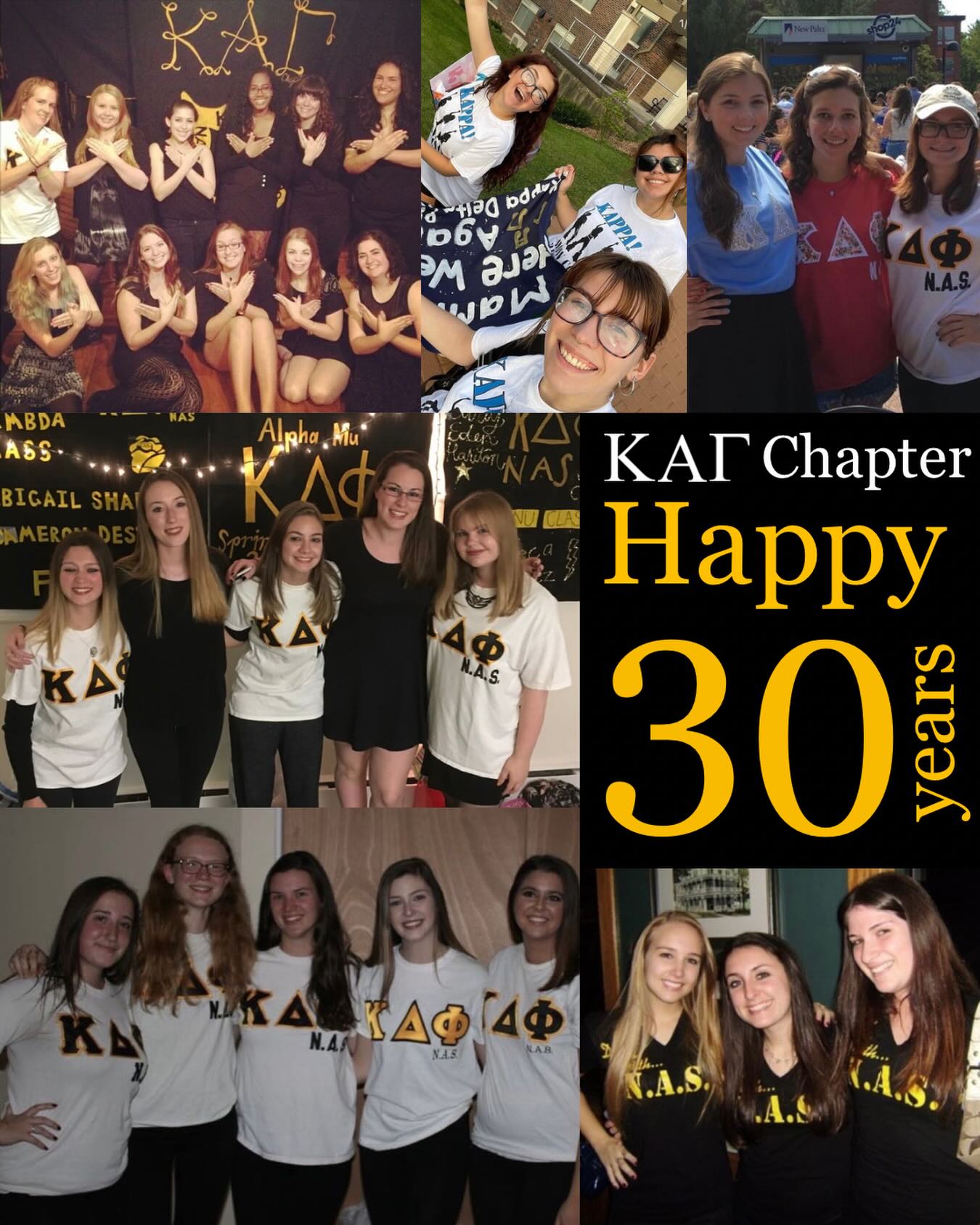 Did you read the article about Kappa Alpha Gamma Chapter celebrating 30 years of sisterhood in the latest edition of the Kappa Quill?? 🖤💛 You should!
link in bio or here ➡️ https://www.kappadeltaphinas.org/kappa-quill