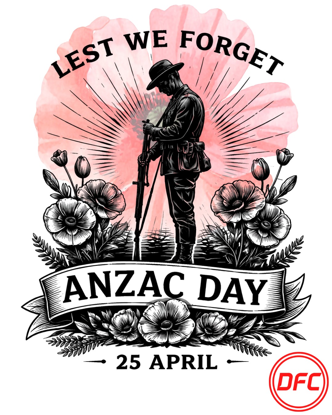 "Lest We Forget."
This Anzac Day, we remember the service and sacrifice of our fellow countrymen. Let's make this a day of meaningful reflection and active support for our community.
#TheDisciplineFitnessCoach