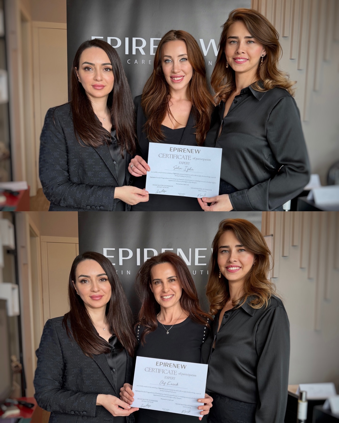 Dün birlikte çalıştık, uyguladık, detaylara indik.
Bugün ise artık bu sertifikanın arkasında gerçek bir bilgi ve uygulama gücü var.
Katılan uzmanlarımız artık EPIRENEW protokollerini doğru teknik ve doğru yaklaşım ile uygulayabilecek yetkinliğe sahip.
Bilgi paylaşıldı, standart yükseldi.
EPIRENEW’de sonuç tesadüf değildir.