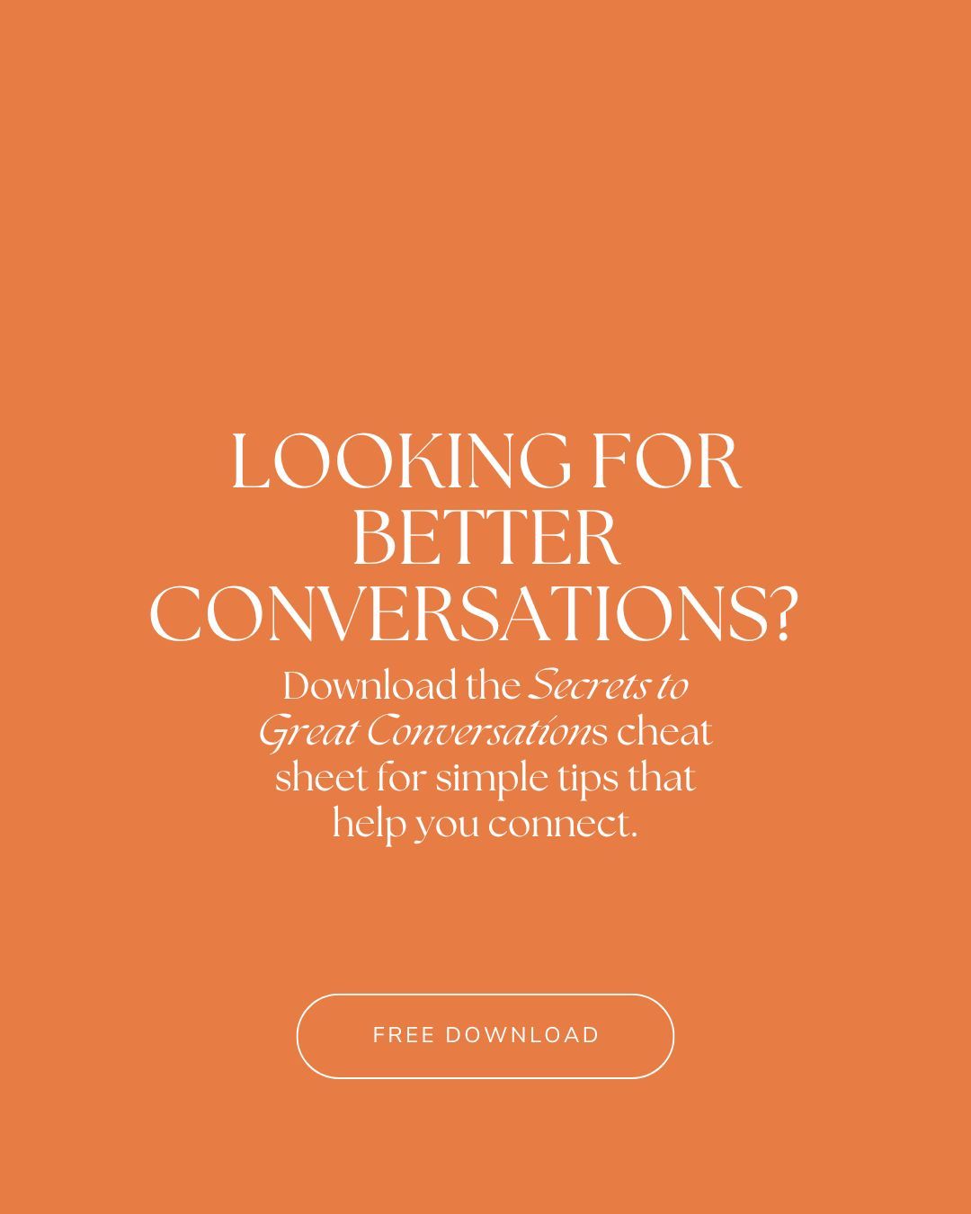 Head to our website, say hi, and download a guide to help you level up your conversations.
#ThePoliteCompany #ConversationSkills #EtiquetteTips