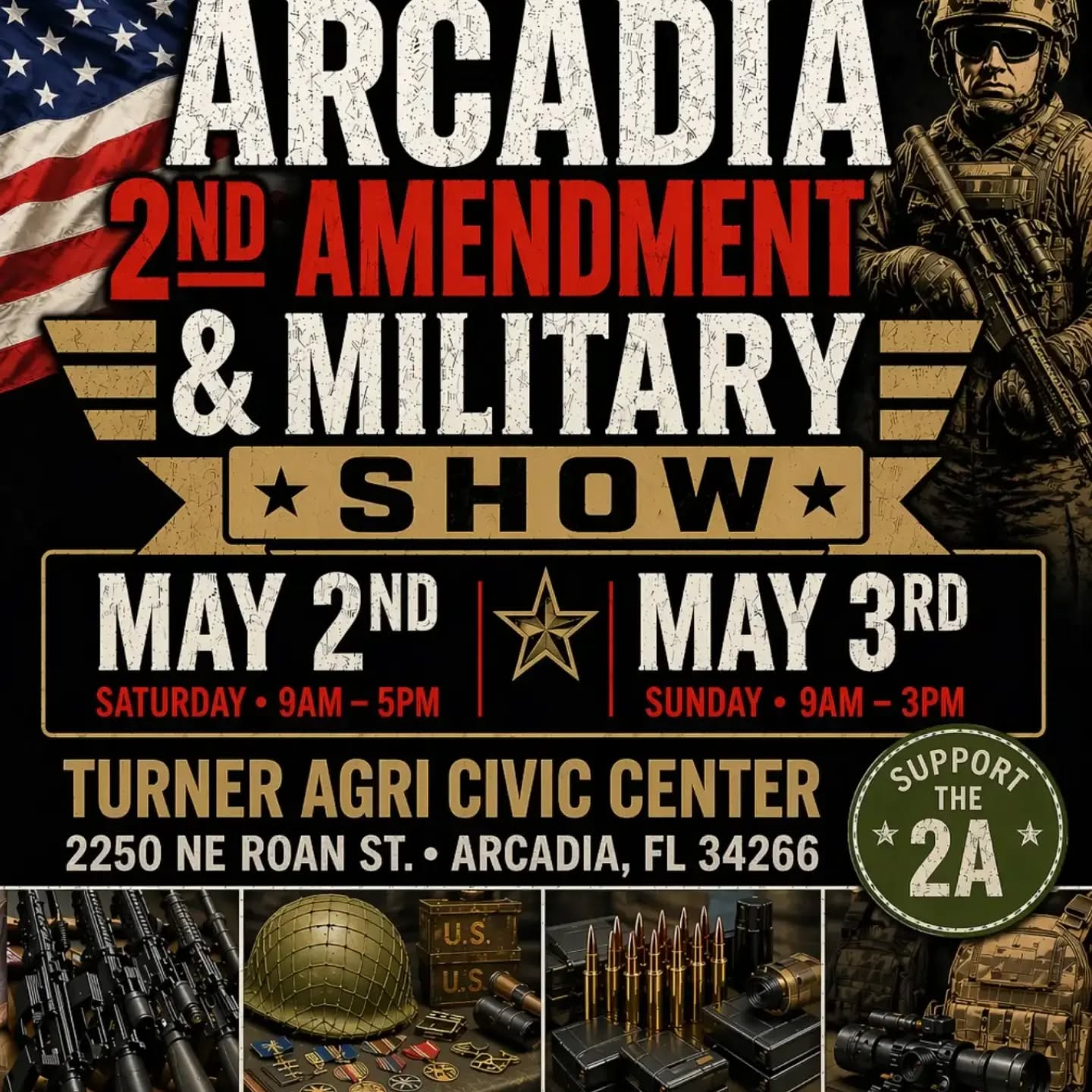 THE BEST 2A & MILITARY SHOW IN CENTRAL FLORIDA