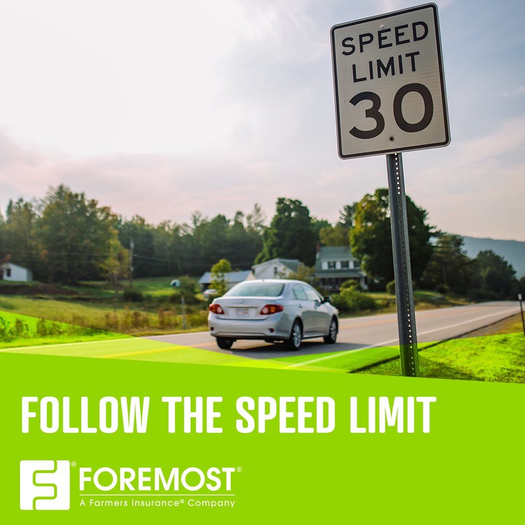 If you’re driving too fast, you have less time to stop or react. And going a speed significantly under the limit can also be dangerous. Speed limits aren’t a recommendation, they’re the law!
#autoinsurance #drivesafely
