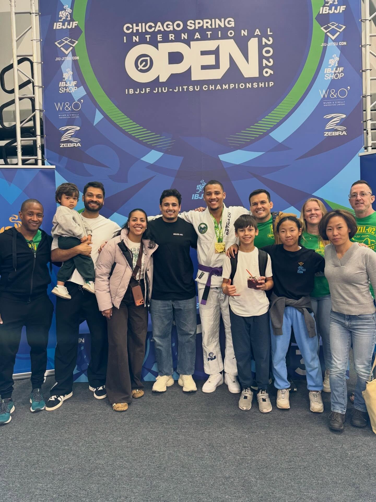 Great weekend in Chicago 🏆
Valerie took gold with a 100% submission rate, dominant, composed, and in control every step of the way.
Isaias took gold in his division, sharp, focused, and getting it done every match.
We are incredibly proud of both of them, not just for the results, but for the discipline, growth, and heart they show every day on the mats.
And we truly appreciate everyone who supports, believes in, and stands behind this team. It takes all of us. This is only the beginning! ⚡️🚀