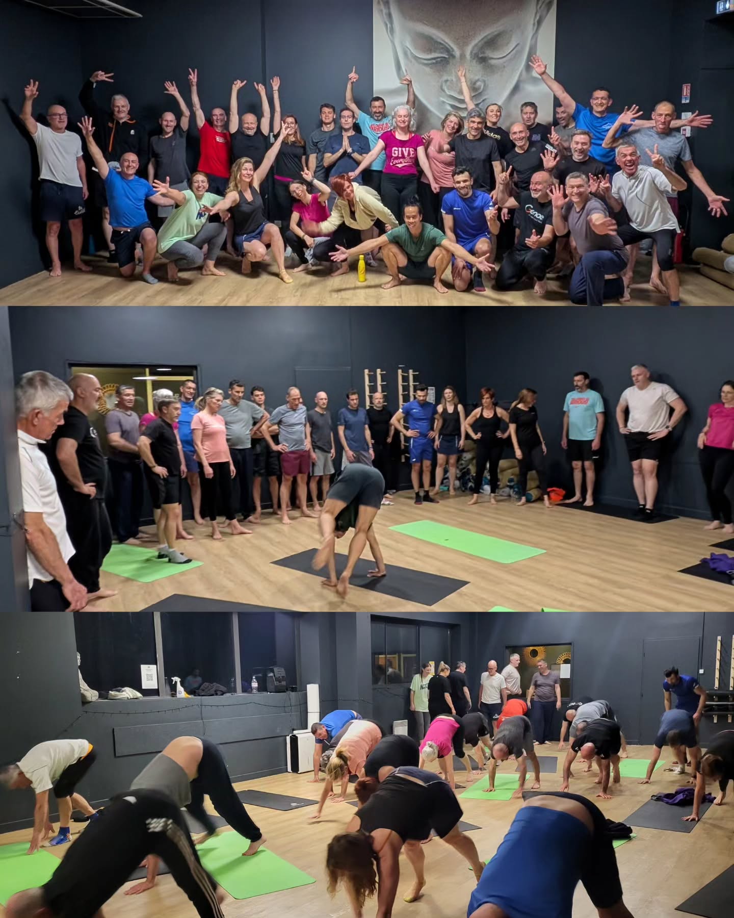 🙏On n'a demandé d'animer un cours de Martial yoga pour 28 membres de beSEN, un club qui rassemblent des dirigeants autour du sport et du partage. Ils ont découvert le Martial Yoga, une pratique pluridisciplinaire fondée sur une base yoga avec un esprit martial.
.
@genaefitnessclub
.
🫵Si toi aussi tu cherches quelqu'un pour animer une pratique physique lors d'un séminaire d'entreprise, un team building écris moi
.
➡️ Marc@martial-yoga.com
07 55 67 50 45