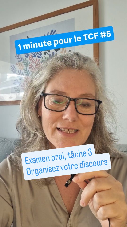 Pour la tâche 3 de l'examen oral du TCF Canada, c'est TRÈS important d'organiser votre discours !
Vous voulez plus d'astuces pour bien préparer le TCF ? Écrivez TCF dans les commentaires
#צרפתית
#tcfcanada #frenchb2exam #frenchexam
