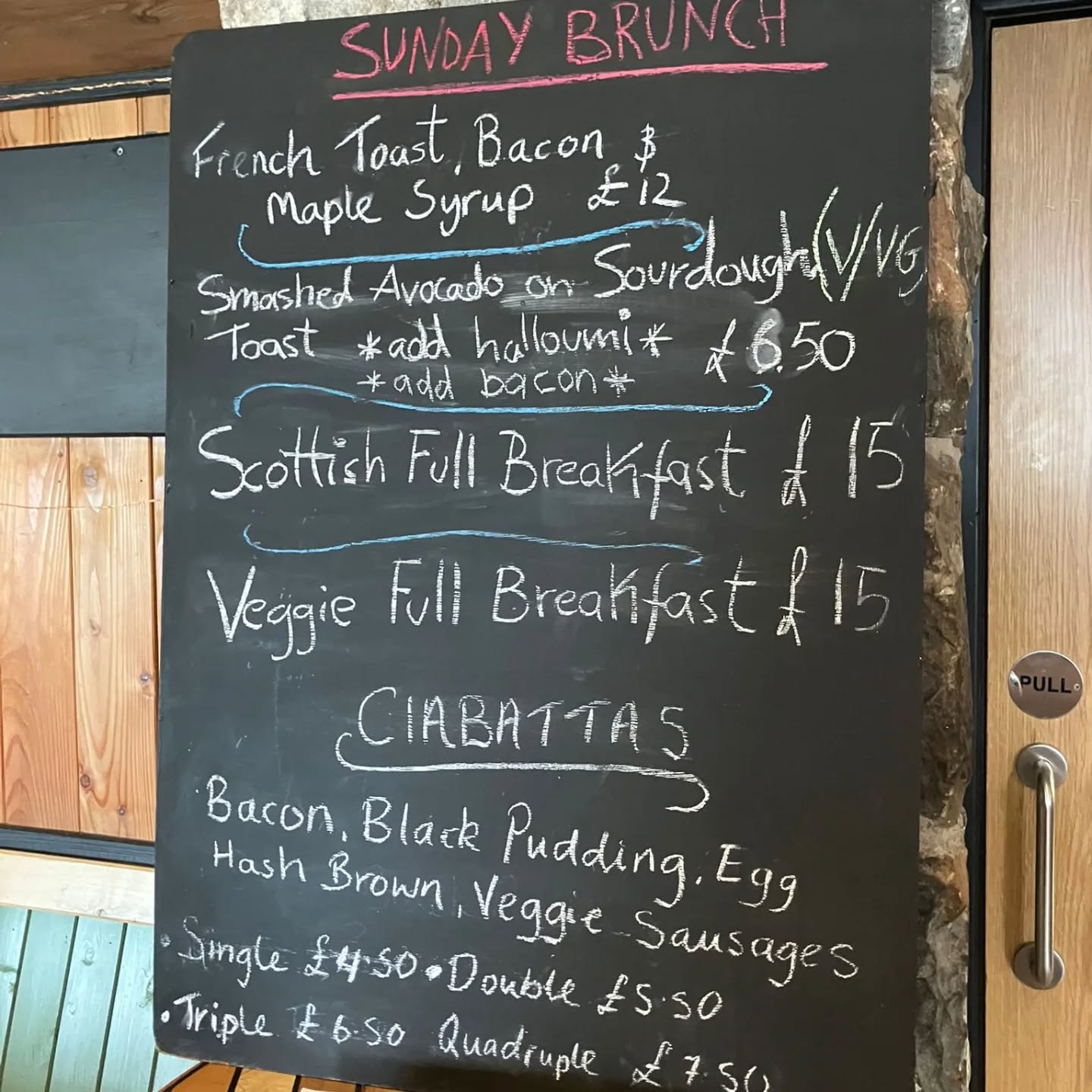 Need a pickmeup after last night's shenanigans with @valtosband ? We're open from 9:30am, serving breakfasts until 11:30 then our full menu 1:00-7:00pm.