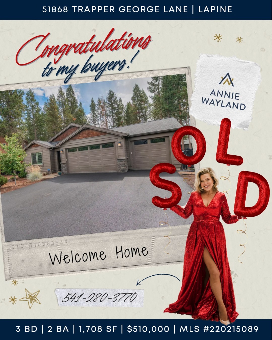 Just Sold and so excited for my buyers, who truly found the one in Crescent Creek. This home is such a great blend of comfort, style, and easy living, and I could not be happier for them as they begin this next chapter.
There is something so special about helping buyers land in a home that just feels right. Congratulations to my clients on a wonderful closing and a beautiful place to call home.
#LaPineRealEstate #BendOregon #CentralOregonLife