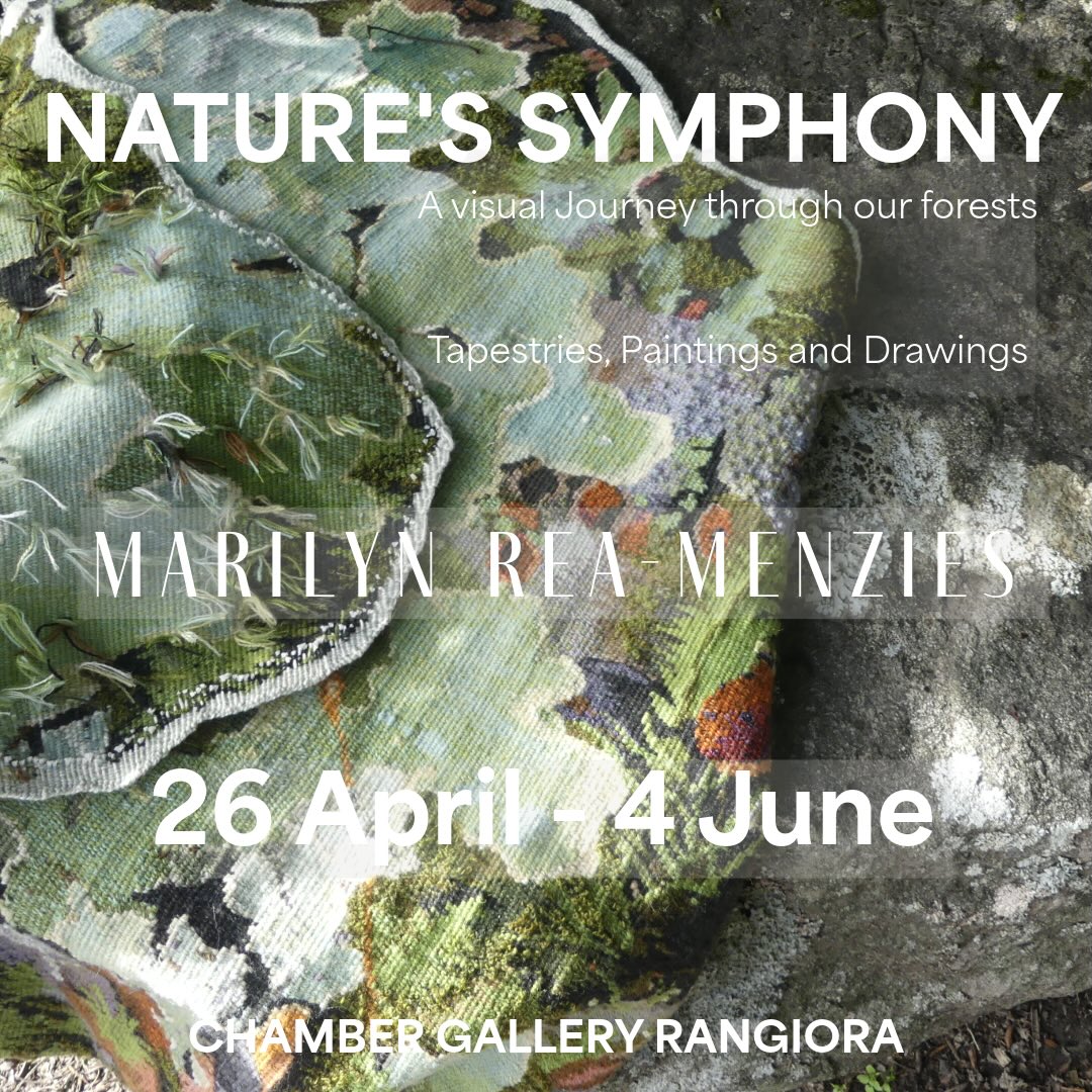 Internationally renowned Marilyn Rea-Menzies presents “Nature’s Symphony- a visual journey through our forests. We warmly invite friends of the gallery to join the Opening 3:30pm Sunday 26 April #artswaimakariri #visitwaimakariri #waimakaririlibraries