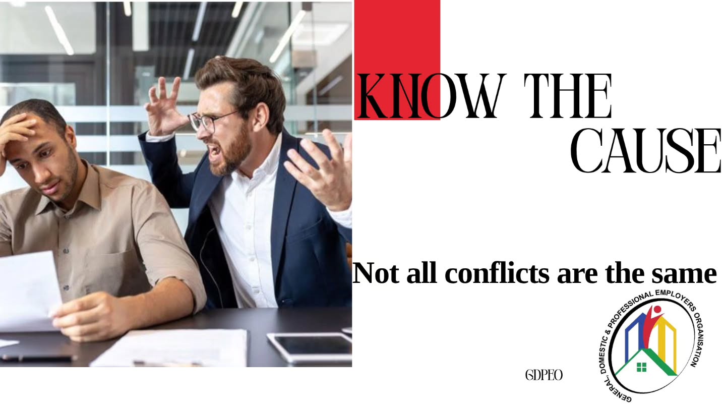 Understanding the root cause of conflict is key to resolving it effectively and fairly within the workplace.
#ConflictResolution #WorkplaceIssues #HRCompliance #GDPEO #peoplemanagement