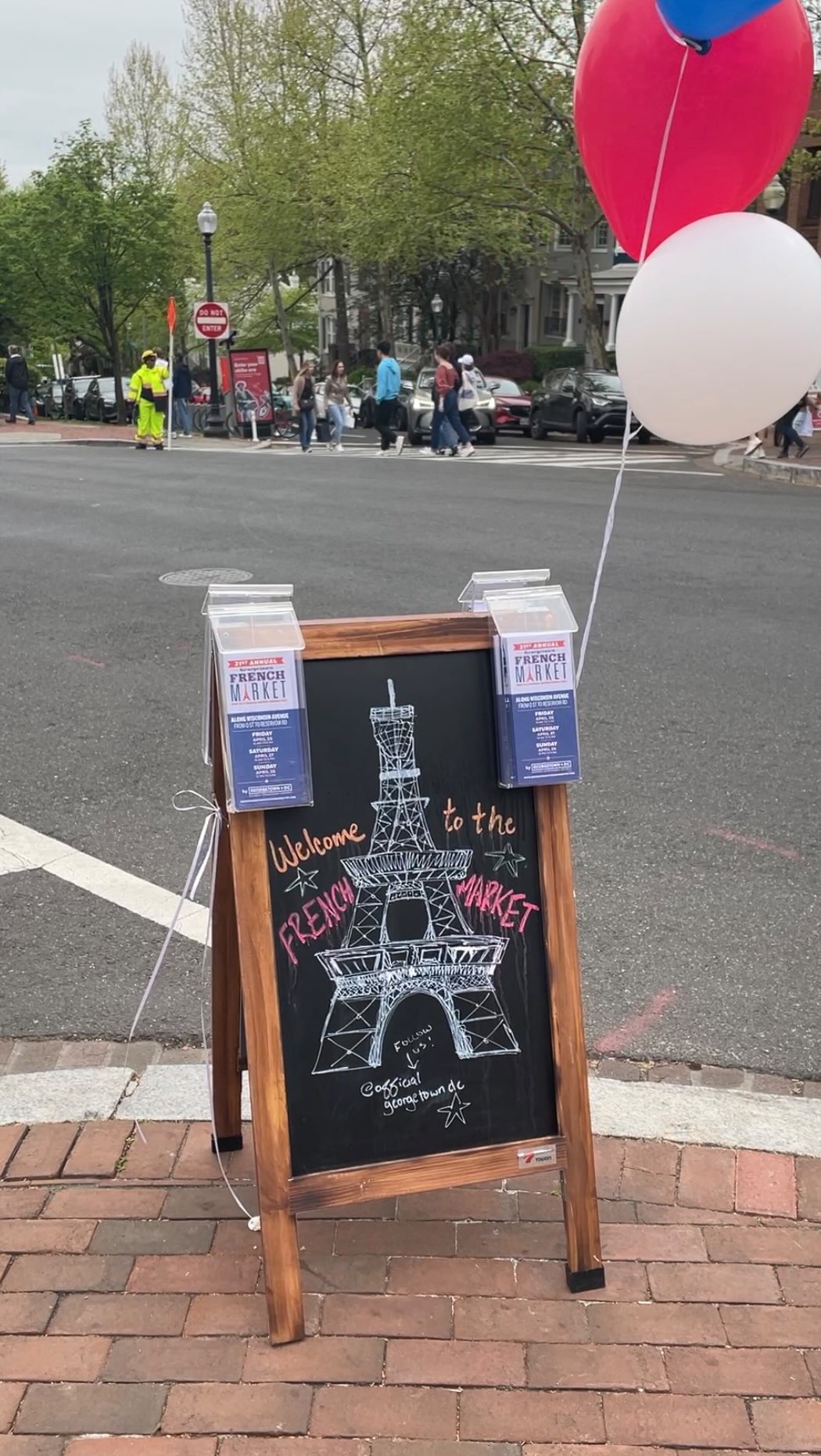 Our friends at the @officialgeorgetowndc BID are hosting the 23rd Annual French Market this weekend April 24-26. 🇫🇷
This is a great opportunity to shop Georgetown’s independent businesses and snag great deals. If you don’t want to brave the rain on Saturday, come out on Friday or Sunday.
We say phooey to a little pluie! ☔️
Visit the link in bio for the full schedule of events and to see participating businesses! 🛍️
#Georgetowndc #shopsmallgeorgetown #frenchmarket