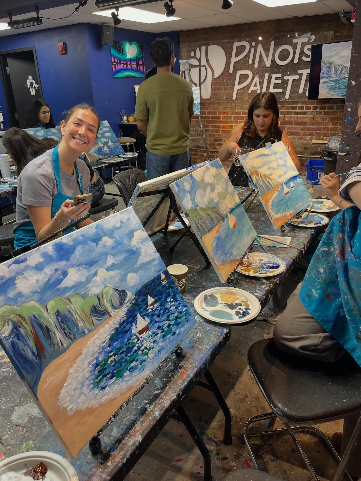 A little painting, a lot of appreciation! 🎨☀️🩵 The articling students flexed their creative muscles at Articling Student Appreciation Day last Friday! 😎