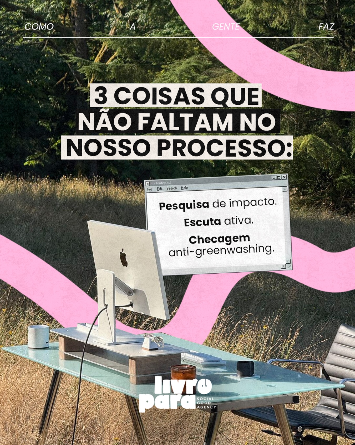 A gente ama um post bonito. Mas ama mais ainda um post que não mente, não exclui e não finge que muda o mundo só com filtro verde.
Por isso, antes da arte, vem a pergunta.
Antes da frase de efeito, vem a escuta.
Antes do “vai pro ar”, vem a checagem.
É cansativo? Às vezes.
É necessário? Sempre.
Porque comunicar o que transforma exige mais que criatividade. Exige compromisso.
Qual desses 3 você sente que mais falta no mercado hoje?
#livrepara #socialgood #agenciademarketingdigital #marketingdeconteúdo #lisboa