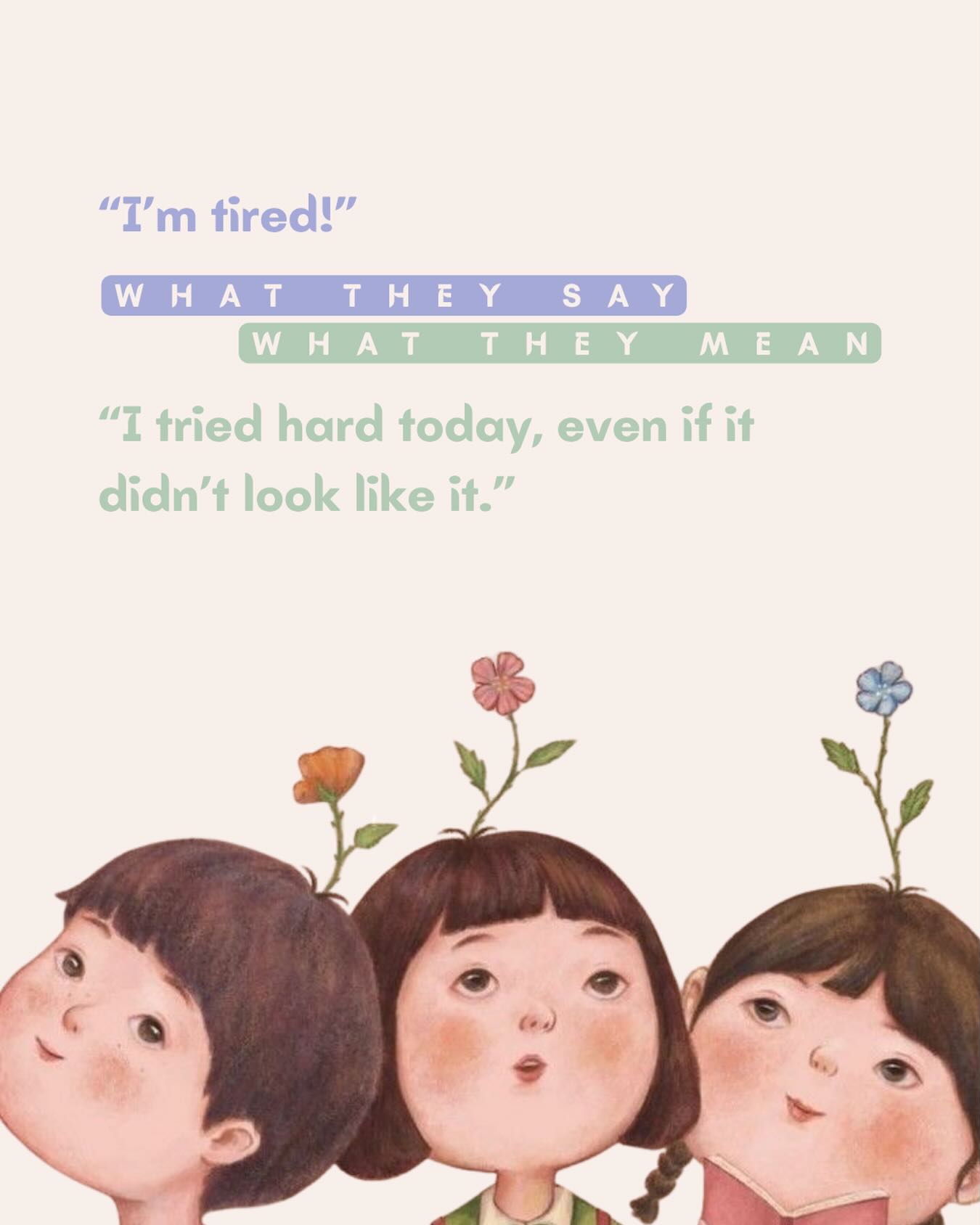 Sometimes “I’m tired” means more than needing rest. 💟
💬 Has your child said something like this before?
#Flow #EJThings #EJClasses
KidsEducation | MindfulLearning | ConsciousParenting