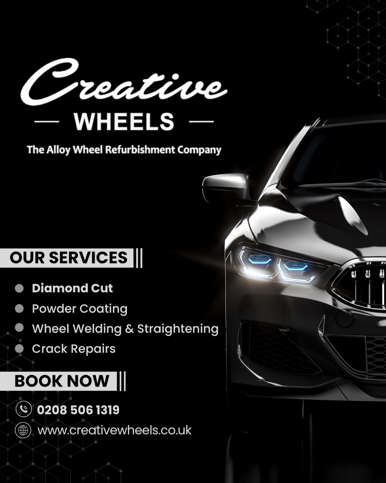 Scuffed, scratched or damaged? We make your alloys look brand new ๐ฅ
.
.
.
#alloywheelspecialist #powdercoating #wheelwelding #crackrepairs #southwoodford