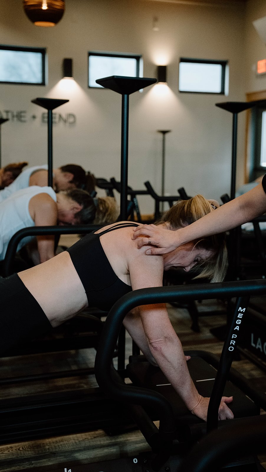 The transformative power of Lagree? That signature tempo and quick transition time.
If you’ve found strength in slowing down, we’ve added pop up classes in the B+B app:
May 5 at 5:45pm
Cinco de Lagree
May 7 at 7pm
Mega Stretch
May 15 at 8:45am
FRAMEWORK | Master Trainer @maggieobrien_lagreesmt
Book your Mega at the link in bio! ✨
#lagreefitness #lagreemethod #breatheandbend #breatheandbendhotyoga #lagree