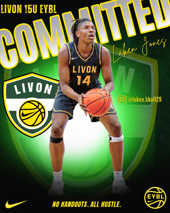 Laken Jones, Welcome to 🤝 LivOn EYBL Family. 15U
No shortcuts. No handouts.
Just work.
Built for this stage. Now it’s time to prove it.
#NoHandoutsAllHustle #LivOn #EYBL
@laken.bball29 @editsbyuti