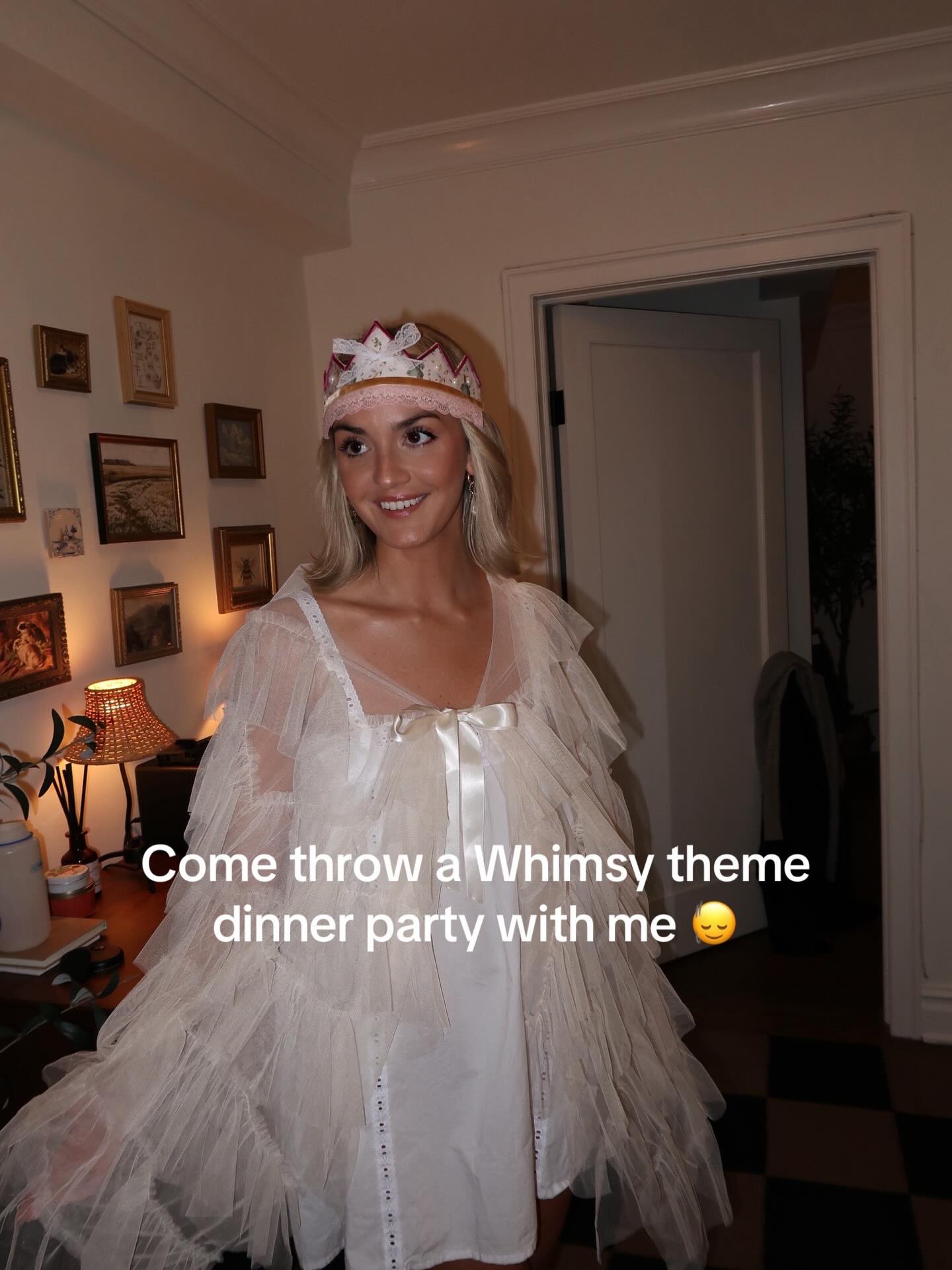 A little peek at STNW’s most recent theme!! Looooove ya! #dinner #dinnerparty #whimsy