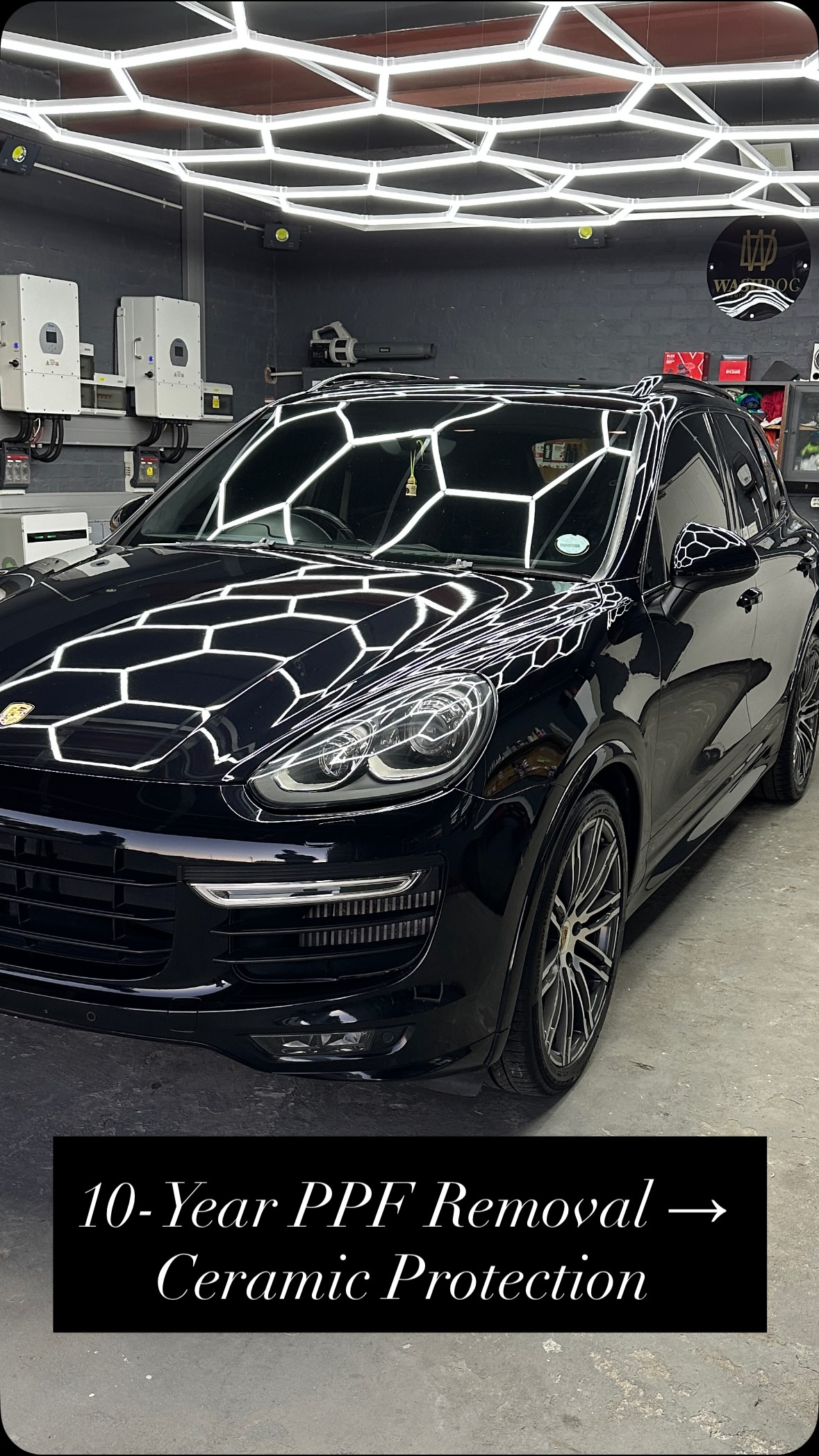 Protection doesn’t last forever — even PPF.
After years on the vehicle, this Cayenne GTS came in for a full reset.
Old film removed safely, surface refined, and sealed with ceramic protection.
Not every client chooses to reapply PPF —
but the standard stays the same.
Done properly. Protected properly.
WashDoc Cape Towm