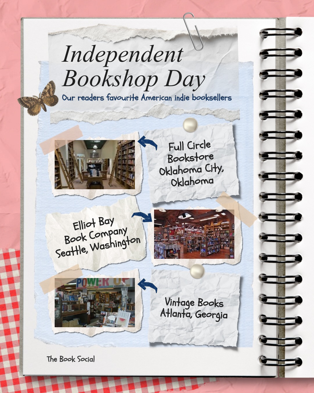 Happy Indie Bookstore Day to our US followers! ๐๐ฅณ๐ฉท
#IndieBookStoreDay #Bookstores #TheBookSocial