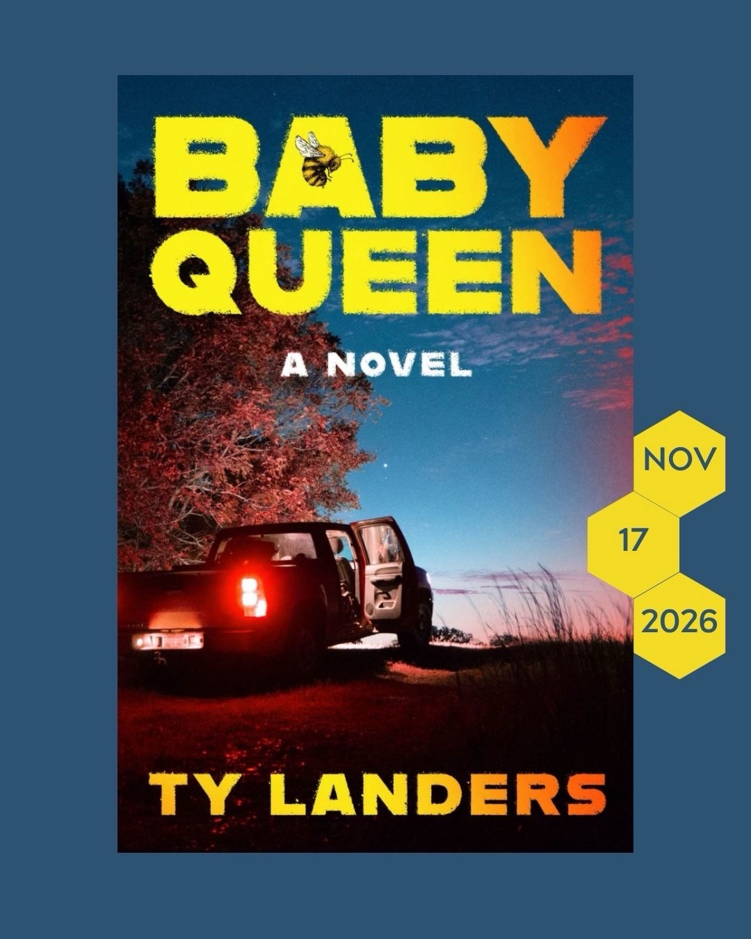 Scream it from the rooftopsโฆtell all your friends, my husbandโs debut novel, Baby Queen, now available for preorder ๐๐ผ๐๐ฏ
.
Publication date: November 17, 2026. order it now. perfect for all your holiday book clubs โจ link in bio ๐
.
and it doesnโt stop there, HBO nabbed the novel, and itโs currently in preproductionโฆso stay tuned! ๐ฌ
.
couldnโt be more proud of you @thetylanders ๐๐ผ๐๐ผ๐๐ผ canโt wait for the entire world to see your talent, wit, masterful dialogue, and creativity
.
know itโs the first of many ๐๐ซถ๐ผ๐
.
.
.
.
#southerncrimefiction #tylandersfiction #crimenovel #harpercollins #hbodrama