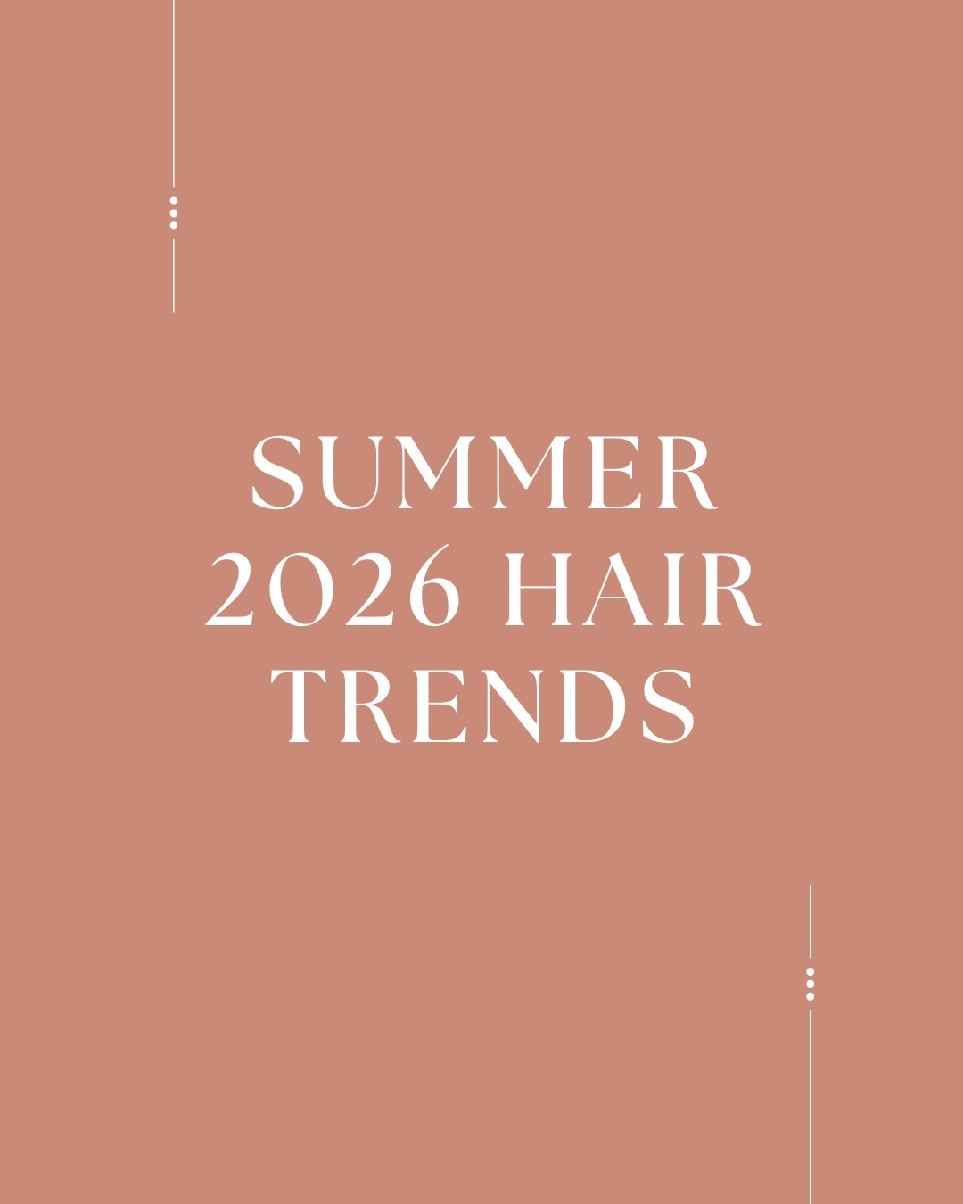 Are you a trend follower? The 2026 summer har trends are here—and they’re good ones!
The cut of the summer is the bixie. A cross between a bob and a pixie with many variations available. A quick google search will show you all kinds of options and they are all cuuuute! It’s the haircut that will keep you feeling and looking cool all summer long.
The color of the summer is, of course, blonde, but it’s not just any blonde…Bessett blonde, as in Caroline Besette Kennedy.
The blowout style for summer is the C-Curl, which is characterized by the bend at the end to give the hair that C shape.
We are loving these trends! How about you?