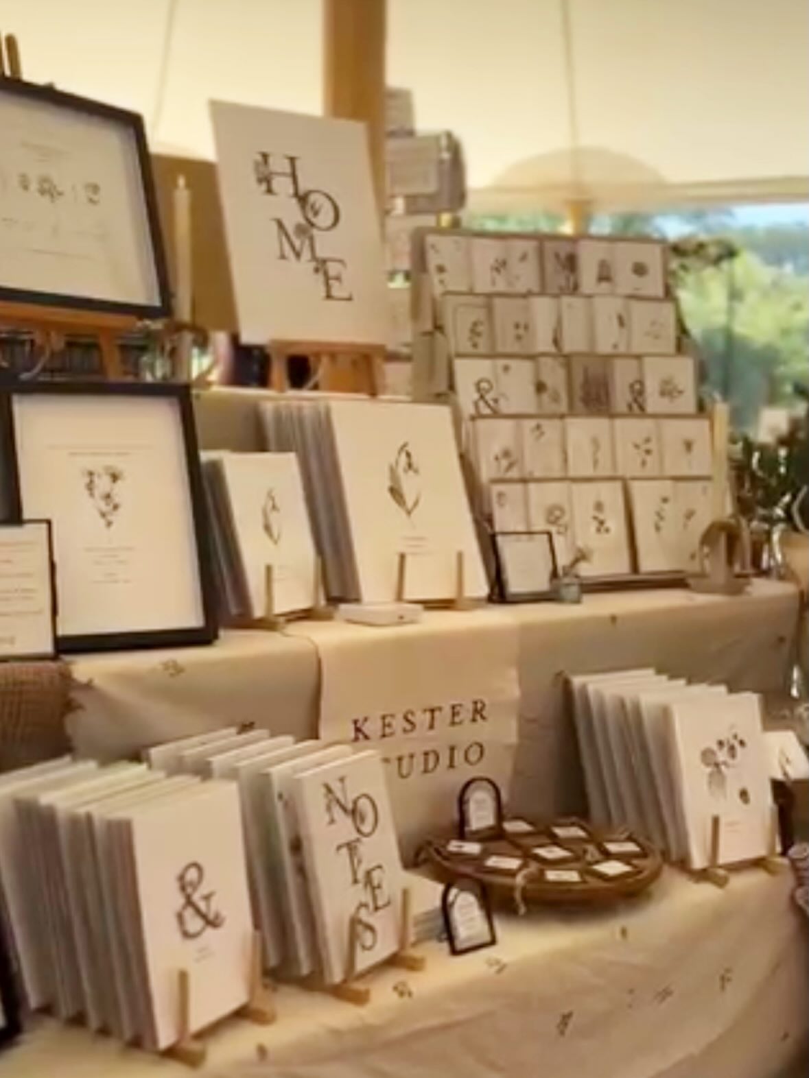 Introducing our Spring Brocante Exhibitors 🌿
@kester_studio
We are delighted that Rebecca @kester_studio will be sharing her work with us at the Spring Brocante. Rebecca draws and creates floral drawings with their sentimental meanings behind them, and offers a bespoke personalised service, as well as greetings cards and wrapping paper 🤎
You’ll be able to find a selection of her work alongside the beautiful candles handmade by @olive_and_b in the Jubilee Hall at the Brocante 🌿
We look forward to welcoming you to the fair on 3- 4th May @larmertree 🌿
The Spring Brocante
3 - 4th May
Larmer Tree
Nr Salisbury
Tickets £7 in advance | £8 on the gate
Children Free | No concessions
Artisan Makers | Textiles | French Brocante | Stationery | Art | Lifestyle & Wellbeing | Decorative Antiques | Vintage Treasures