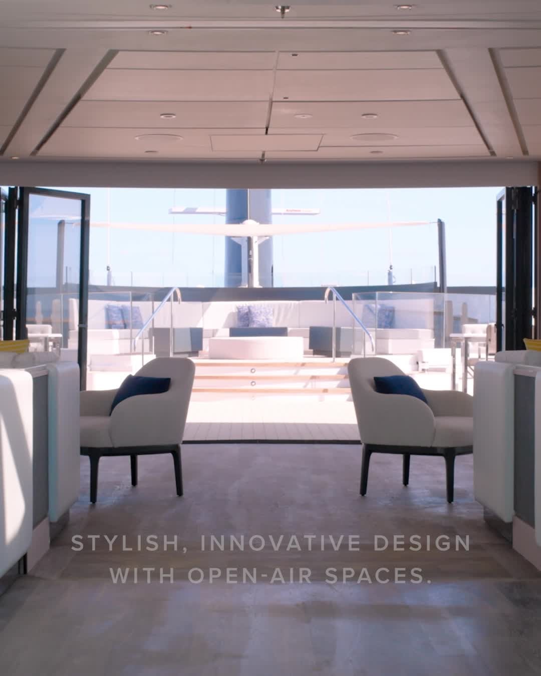 A refined retreat at sea, Evrima offers the perfect balance of exploration and relaxation.
Contact Carefully Planned Travel to reserve your suite aboard Evrima.