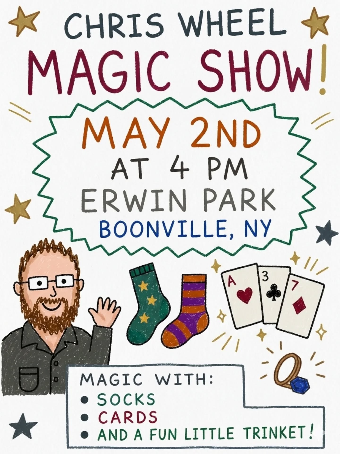@stoneyshire was nice enough to invite me to perform at Erwin Park's new amphitheatre! Going to be.... Should I dare say... Magical?
#liveentertainment #magic #Entertainment #shows #CNYHappenings