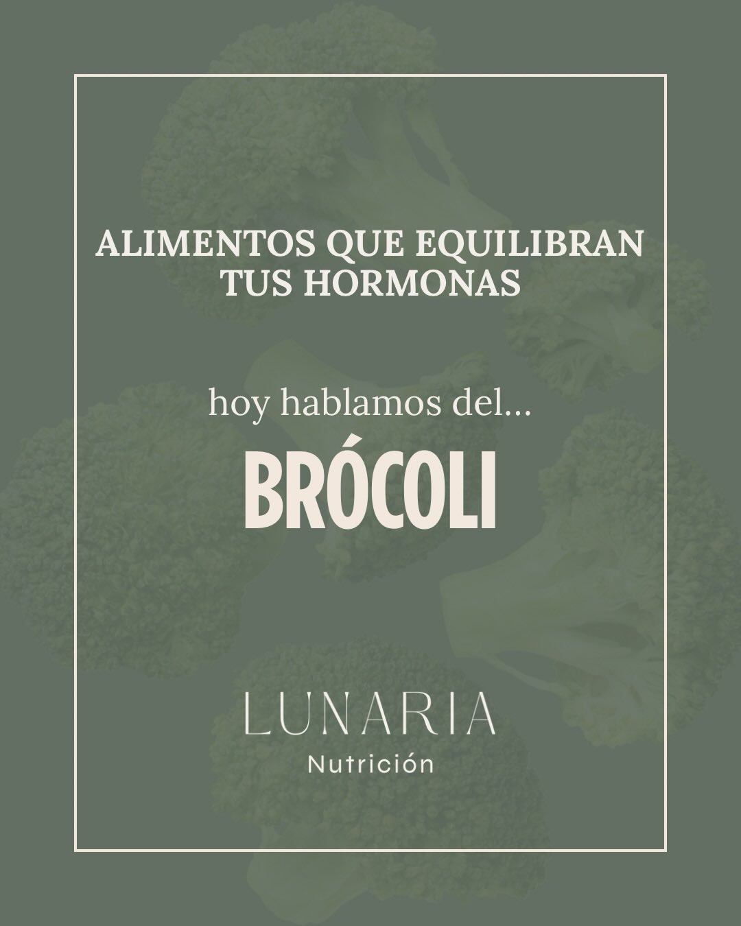 Continuamos la serie “Alimentos que equilibran tus hormonas”
Hasta ahora hemos construido la base:
🥚 Proteína para la síntesis de hormonas
🥑 Grasas de calidad para su producción
Pero nos falta una pieza clave en el equilibrio hormonal, cómo el cuerpo elimina el exceso de hormonas.
El brócoli 🥦 y las crucíferas son grandes aliados en este proceso.
Gracias a sus compuestos activos, apoyan al hígado en la metabolización y eliminación del exceso de estrógenos.
En etapas como la perimenopausia, donde los niveles de estrógenos fluctúan, este proceso es especialmente importante para favorecer el equilibrio hormonal.
#saludhormonalfemenina #nutricionintegrativa
