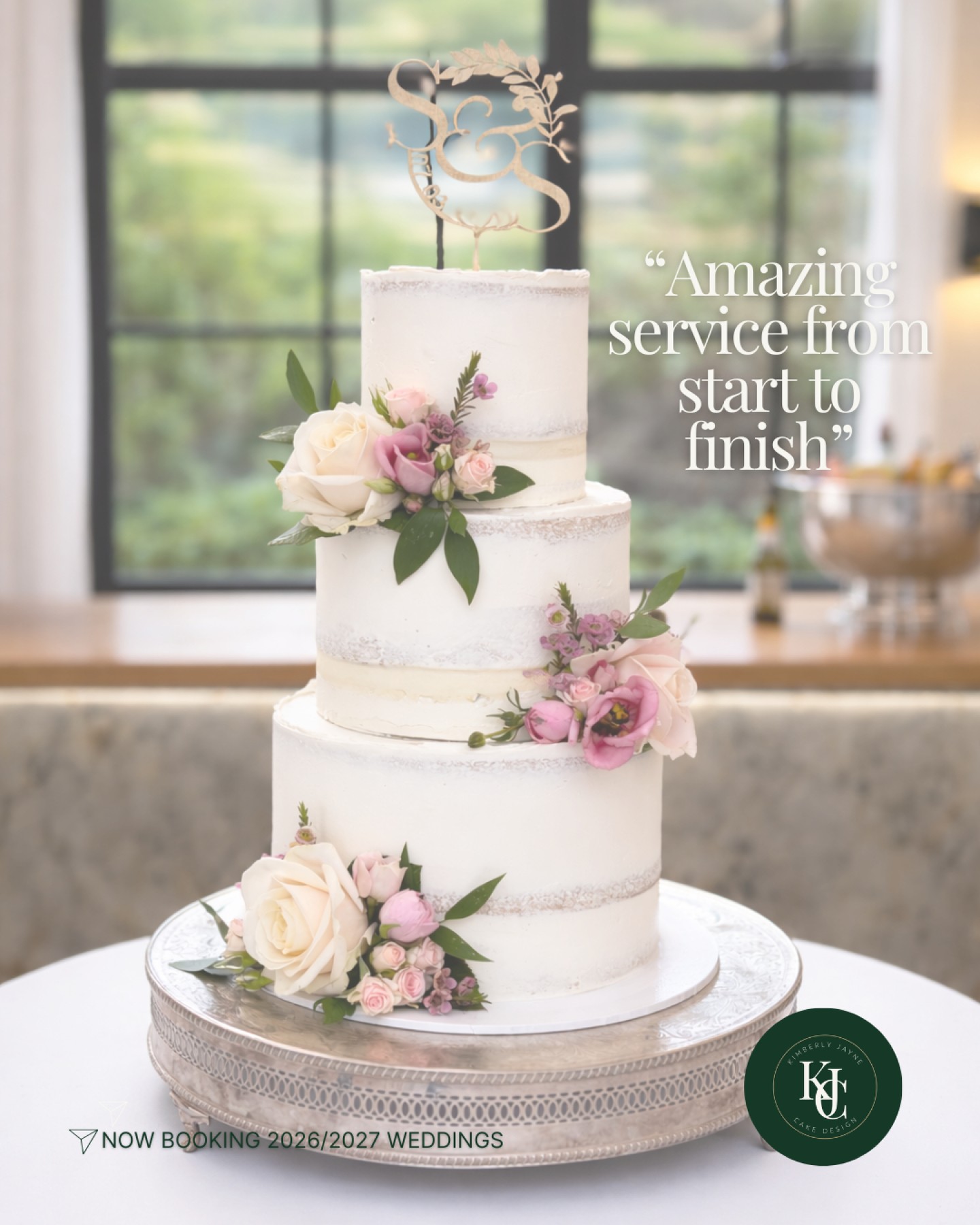 When choosing your wedding cake somehow turns into the hardest decision of the whole wedding… because every flavour is too good to pick just one 😅
From first enquiry to set up on the day, it’s all about making the process feel easy, clear, and genuinely enjoyable (with a few tough flavour decisions along the way 👀)
Here’s what Sammie & Steve had to say… 🤍
“From booking the cake and options, amazing service. Easy to book. The taster for the cakes was posted from the selection we wanted and was a hard decision to choose which one as all were amazing! Easy to email what we wanted and our options. Set up on the morning with the flowers we wanted. Would highly recommend and use again!”
If you’re currently planning your wedding and want a cake that looks incredible and tastes just as good… I’ve got you ✨
Explore the portfolio or enquire here:
https://www.kimberlyjaynecakedesign.co.uk/portfolio
#luxuryweddingcake #weddingcakeuk #cotswoldwedding #wiltshirewedding #ukweddingsupplier