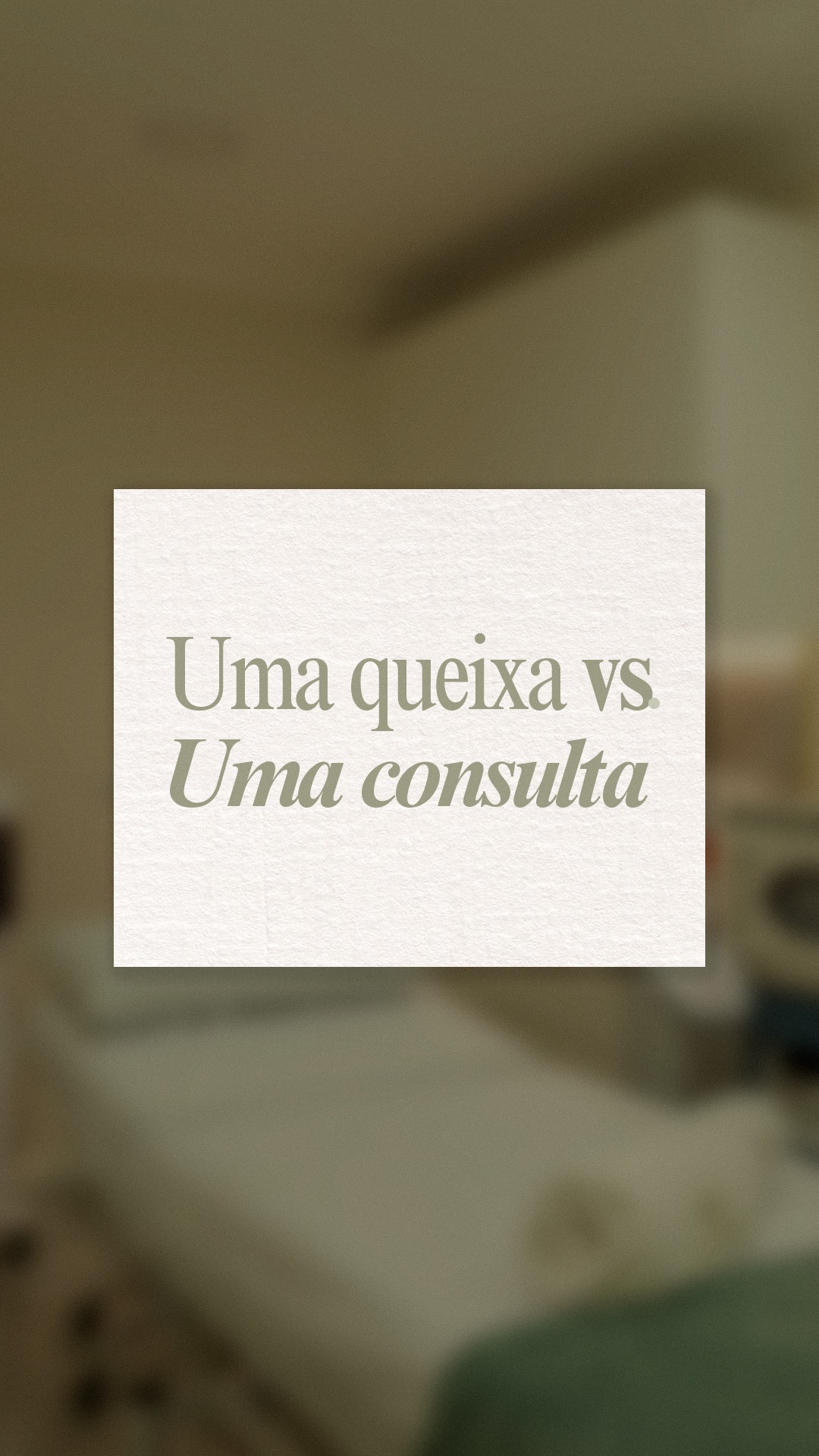 As consultas só são úteis se responderem às queixas que recebemos. Primeiro, ouvir, depois, diagnosticar e tratar. 💛 Esta é a sequência que seguimos na Clínica Metamorfose e que ganha vida através da equipa multidisciplinar que temos connosco. Todas as áreas se articulam entre si e trabalham para dar respostas personalizadas e que façam (mesmo!) a diferença.
*Conteúdo informativo, em respeito pelas normas éticas e deontológicas. Os resultados variam de pessoa para pessoa. Não dispensa a consulta médica para uma análise personalizada.
Dra. Catarina Santos | OM 54345
#clinicametamorfose #dracatarinasantos #medicinaestetica