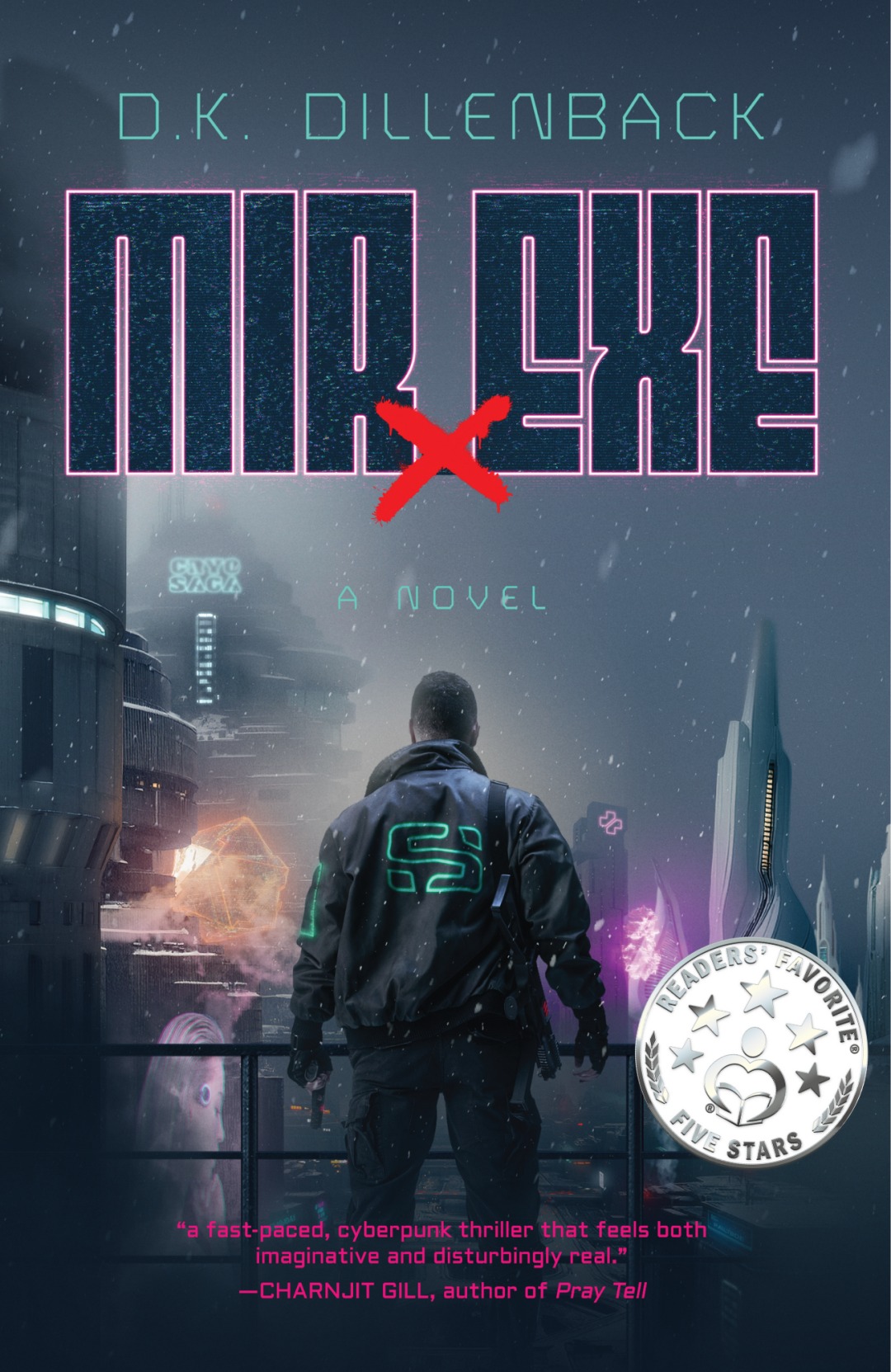 "a supremely ambitious science fiction novel that's well written, putting corporate power, human agency, and machine logic inside a sharply imagined future" - Jamie Michele for Readers' Favorite
https://readersfavorite.com/book-review/mir-exe
Signed Copies available at:
https://www.storiesbydk.com
#scifi #sciencefiction #cyberpunk #books #bookish #indieauthor #indiescifi #syfy @atmospherepress