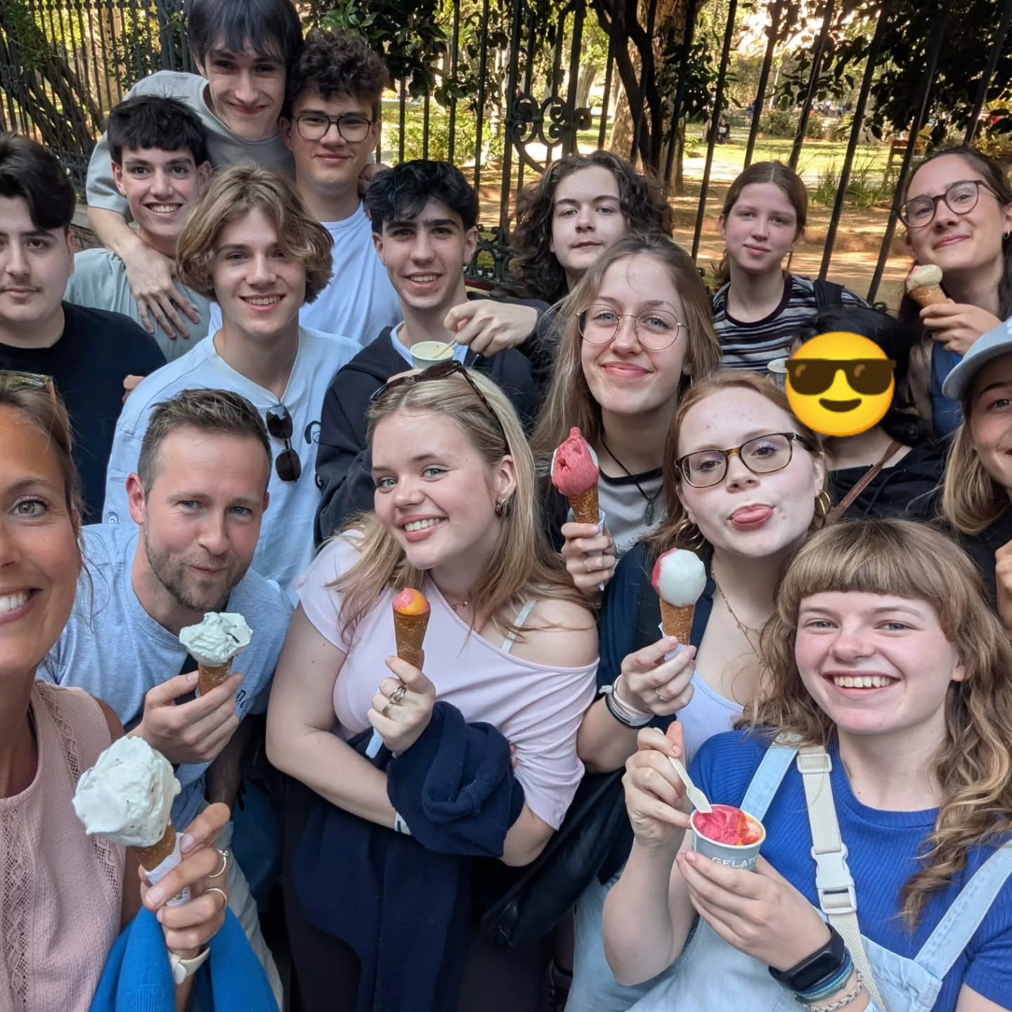 Ijsjes, ijsjes, ijsjes ... bij de zesdes in Rome, de vierdes in Parijs, de tweedes aan de zee en de vijfdes in Gent, overal werden ze gesmaakt deze week!
