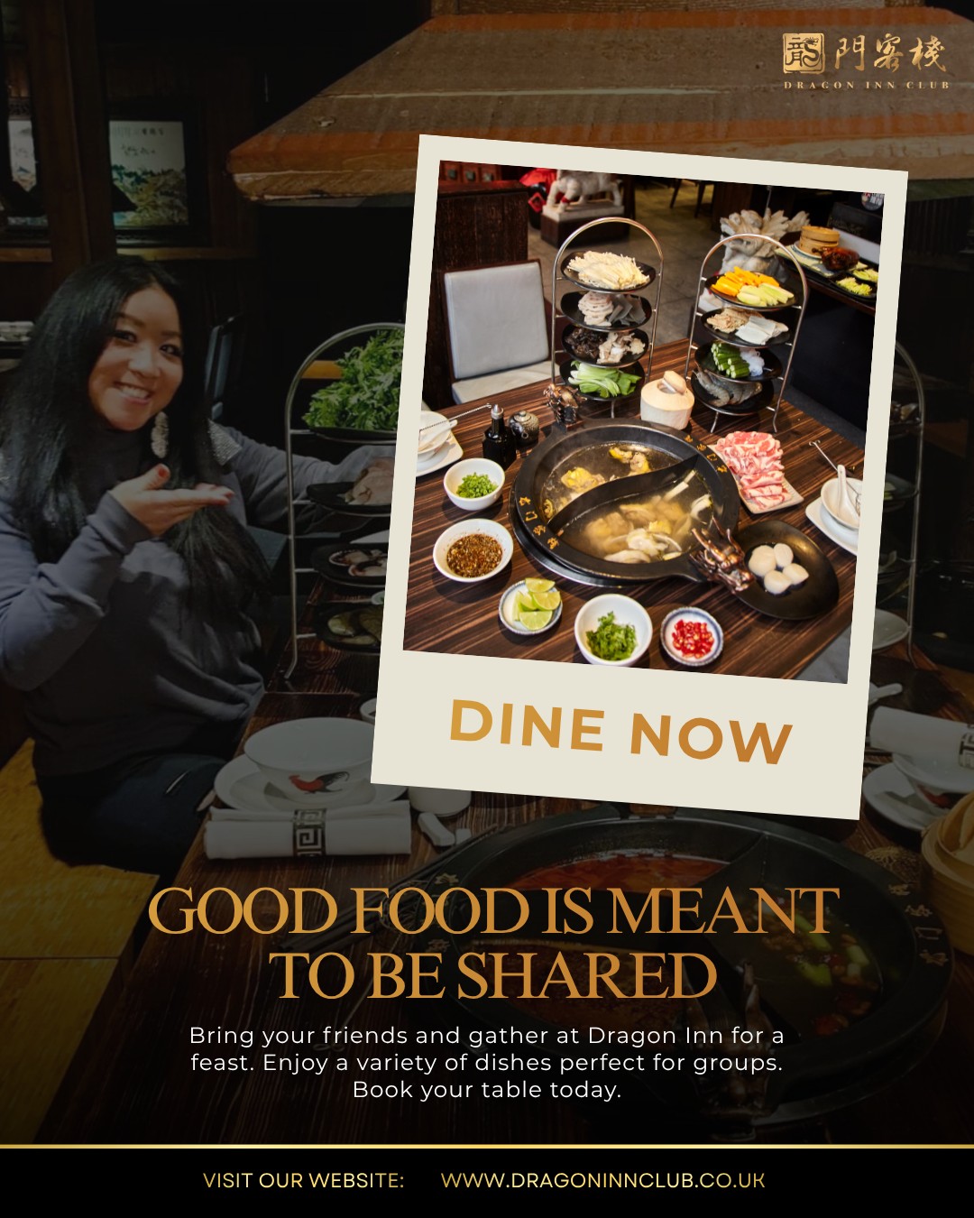 Planning a catch-up? Make it delicious at Dragon Inn. Great food and great company come together here. Perfect for any group outing. Reserve now. @winniefoodiemoments
#Dragoninclub #Sichuan #Sichuanhotpot #dimsum #london #pimilco #londonvictoria #buckinghampalace #chelsea #theatres